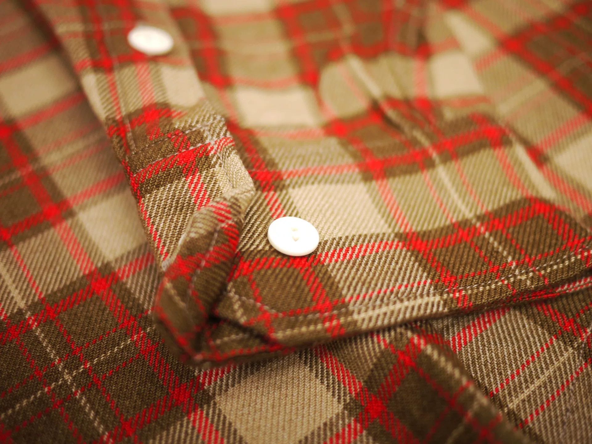 Visvim VISVIM Lumber Elk Shirt Beige Check Size US M / EU 48-50 / 2 - 5 Thumbnail