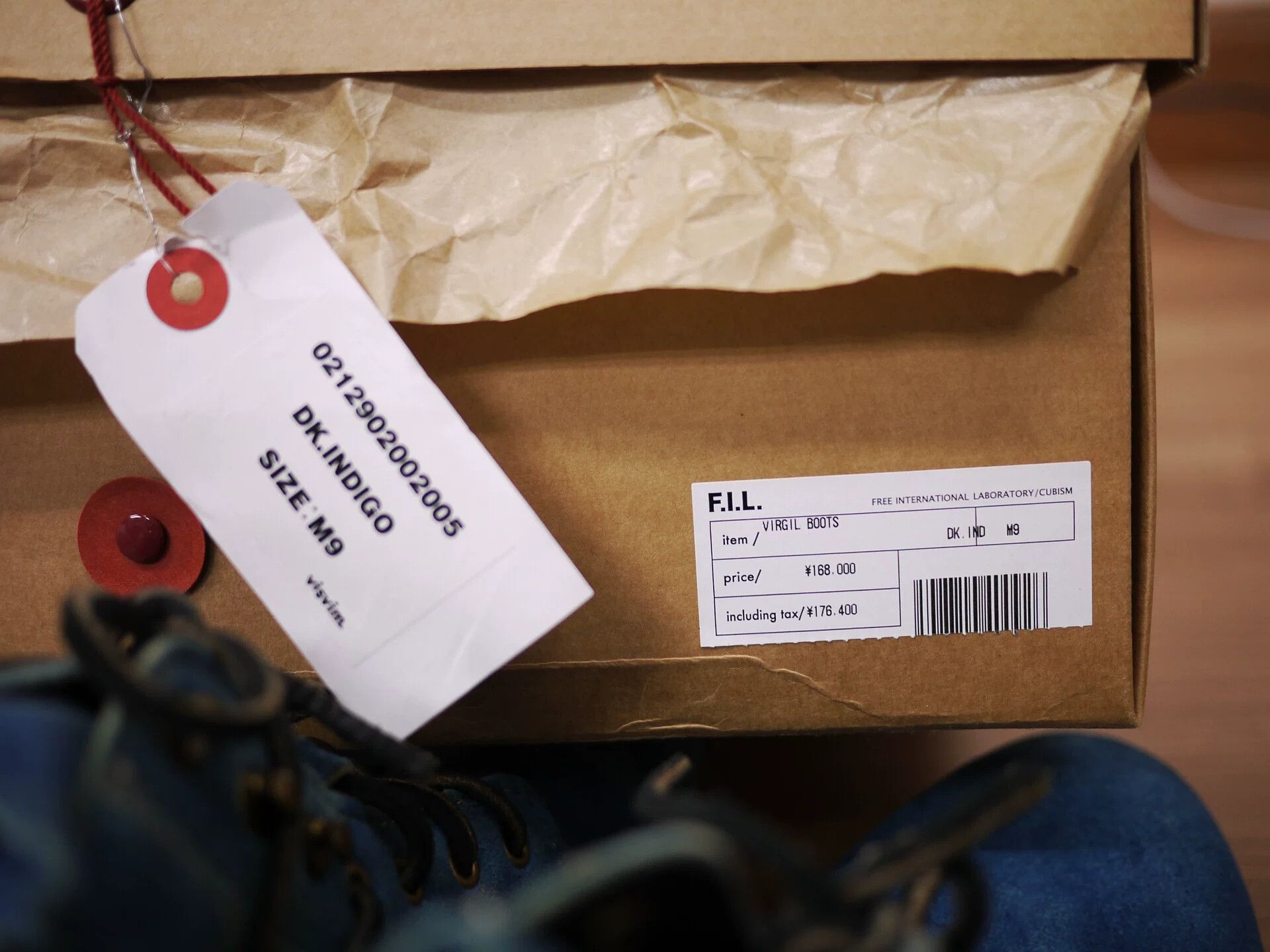 Visvim Visvim ICT Virgil Boots in Indigo Size US 9 / EU 42 - 9 Thumbnail