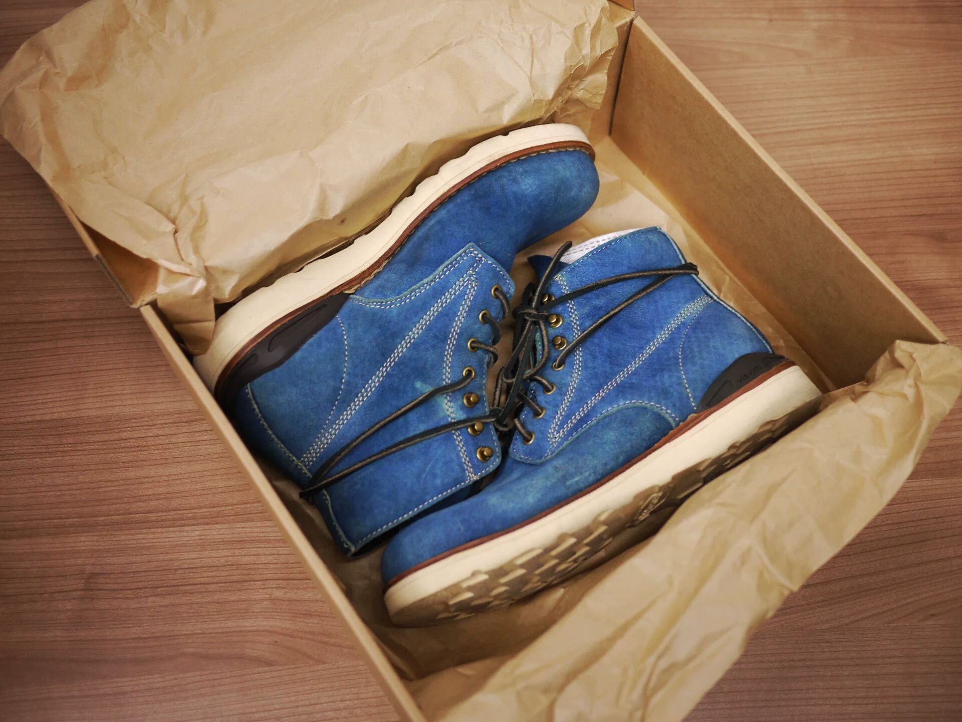 Visvim Visvim ICT Virgil Boots in Indigo Size US 9 / EU 42 - 8 Thumbnail