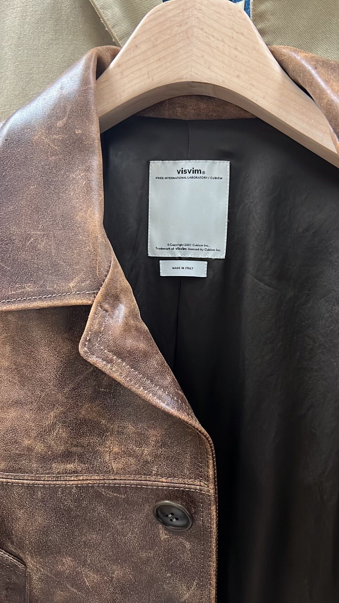Visvim VISVIM Thought Police Jacket in Brown Size US S / EU 44-46 / 1 - 2 Thumbnail