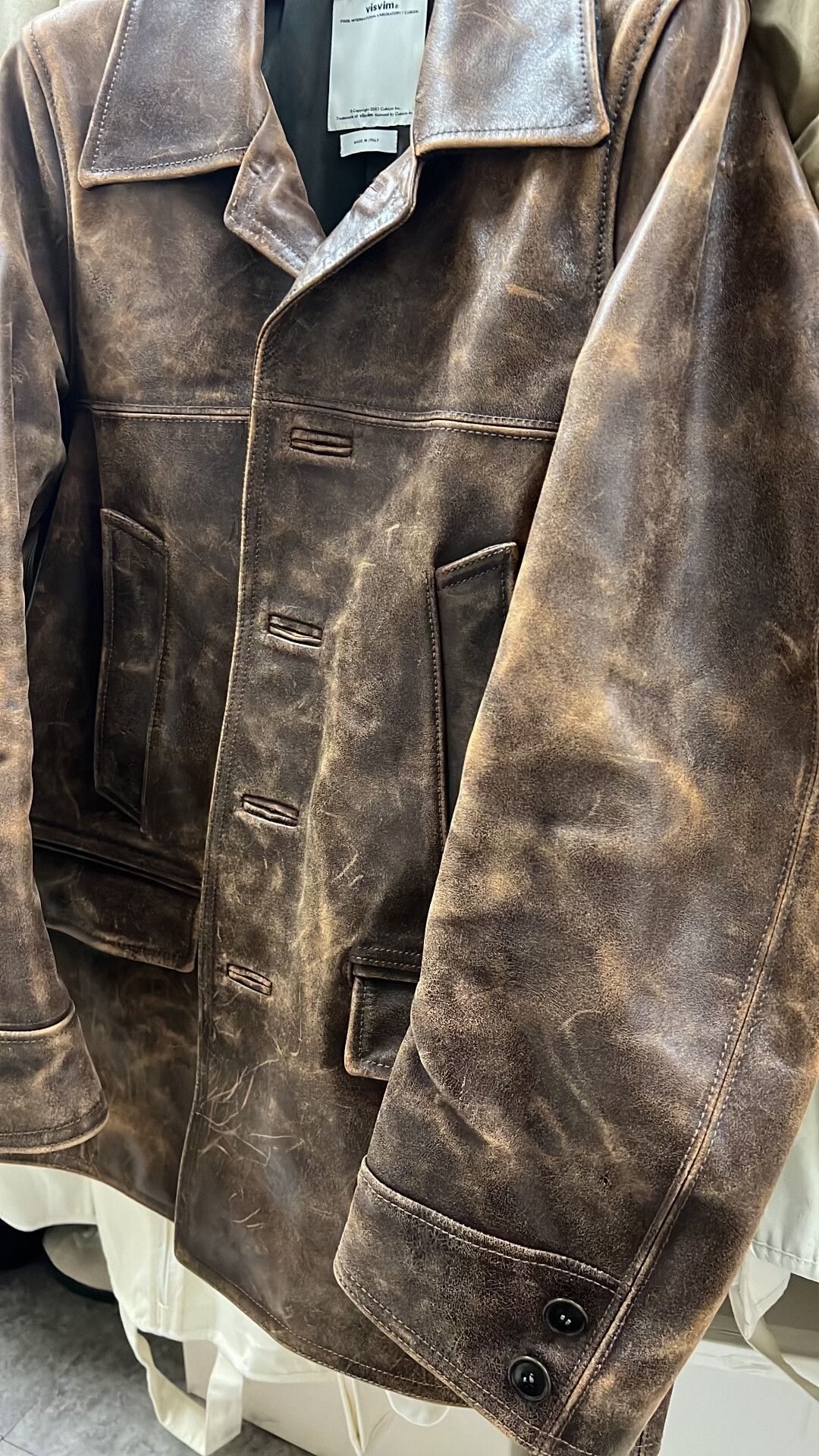 Visvim VISVIM Thought Police Jacket in Brown Size US S / EU 44-46 / 1 - 3 Thumbnail