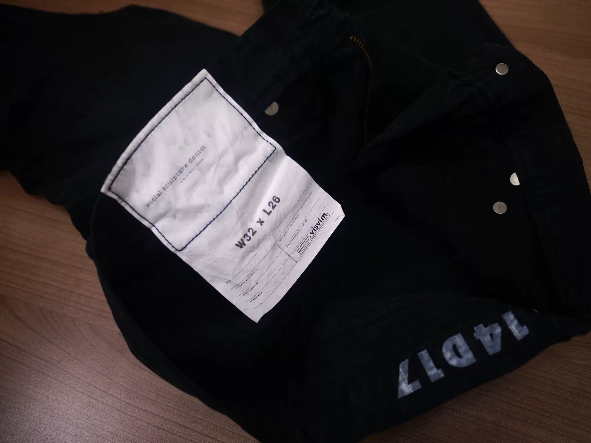 Visvim VISVIM SOCIAL SCULPTURE D17 Black Jeans Size US 32 / EU 48 - 7 Thumbnail