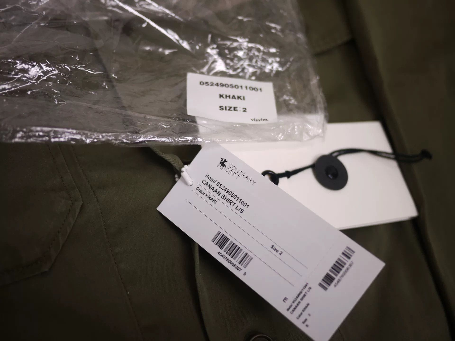 Visvim VISVIM C/D Canaan Shirt in Khaki Size US M / EU 48-50 / 2 - 7 Thumbnail