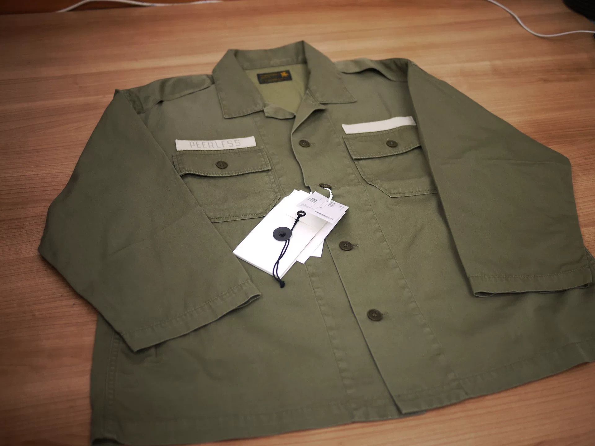 Visvim VISVIM C/D Canaan Shirt in Khaki Size US M / EU 48-50 / 2 - 2 Thumbnail
