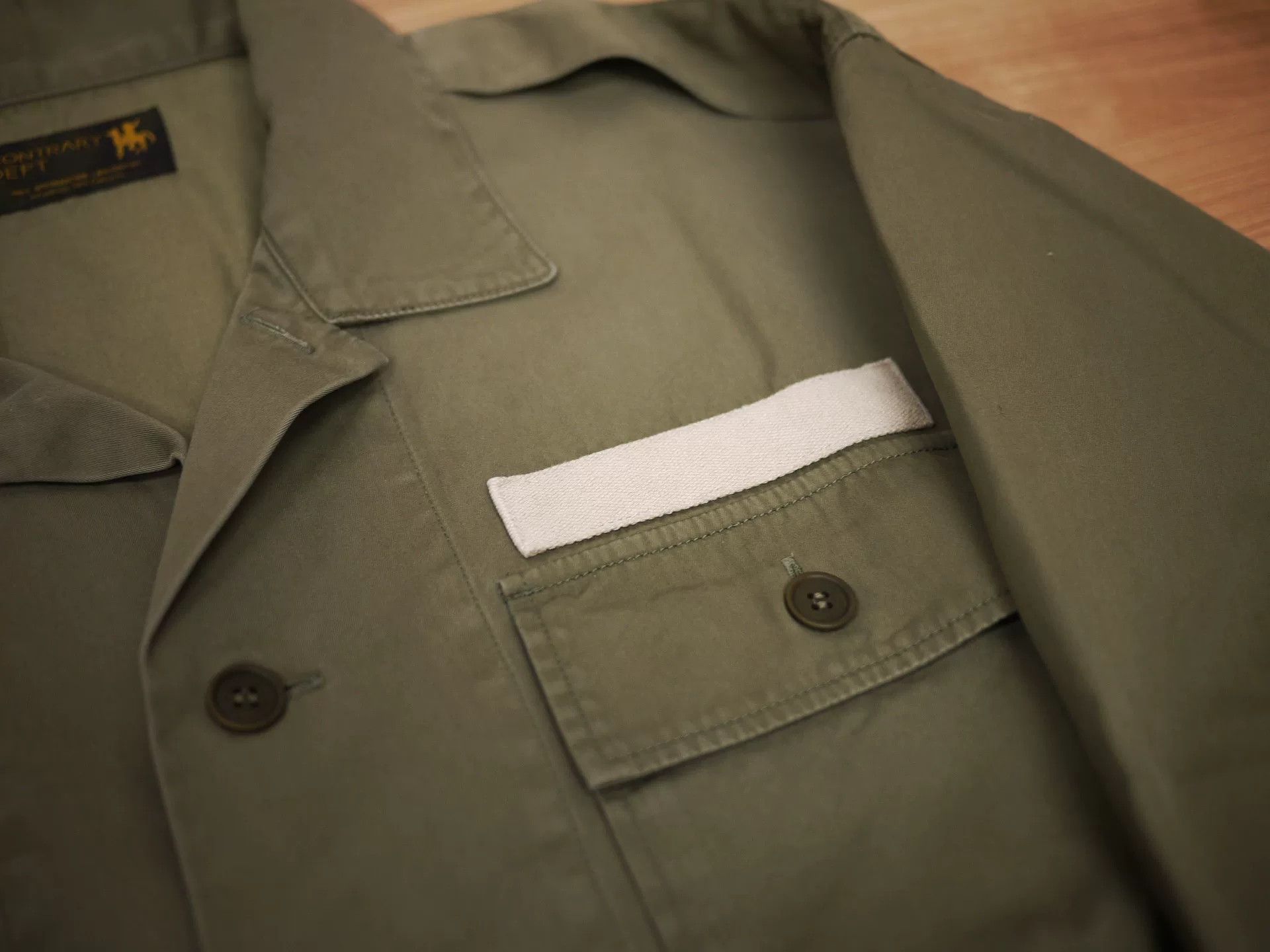 Visvim VISVIM C/D Canaan Shirt in Khaki Size US M / EU 48-50 / 2 - 5 Thumbnail