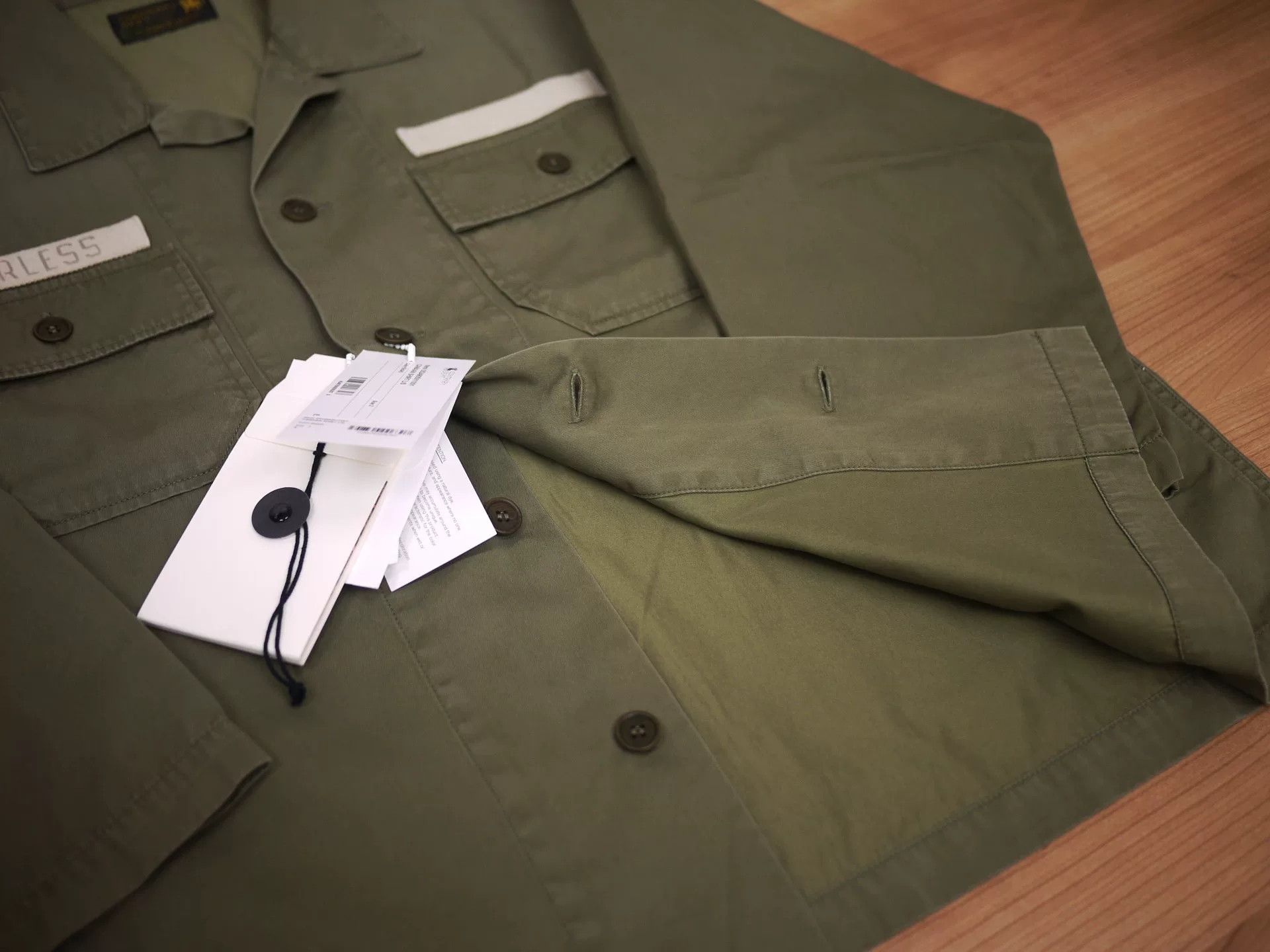 Visvim VISVIM C/D Canaan Shirt in Khaki Size US M / EU 48-50 / 2 - 6 Thumbnail