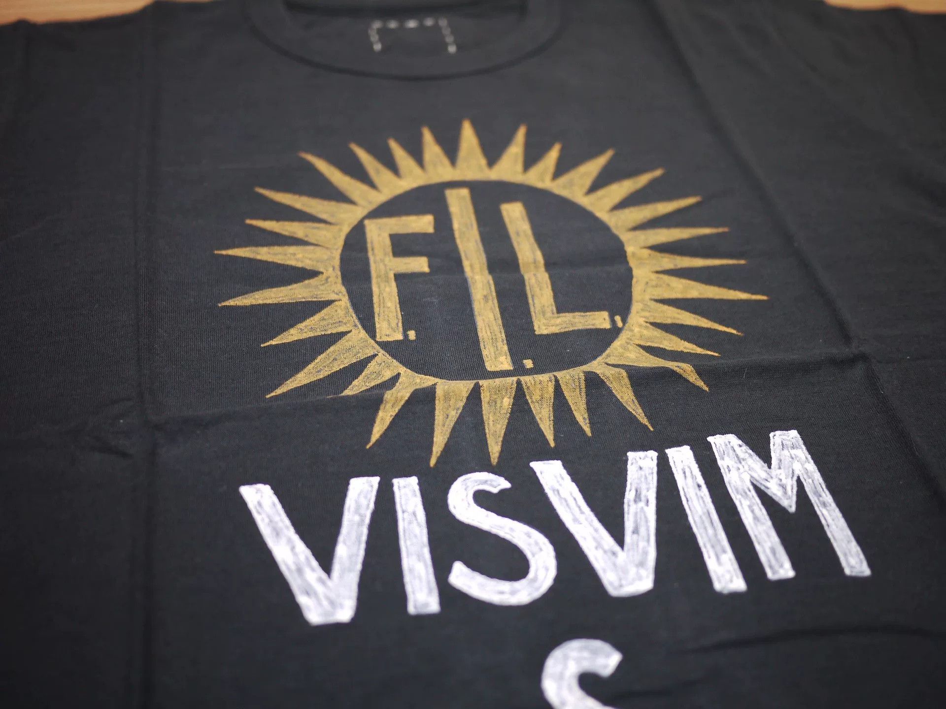 Visvim VISVIM NORROW CREW TEE Black and Grey Size US S / EU 44-46 / 1 - 2 Thumbnail