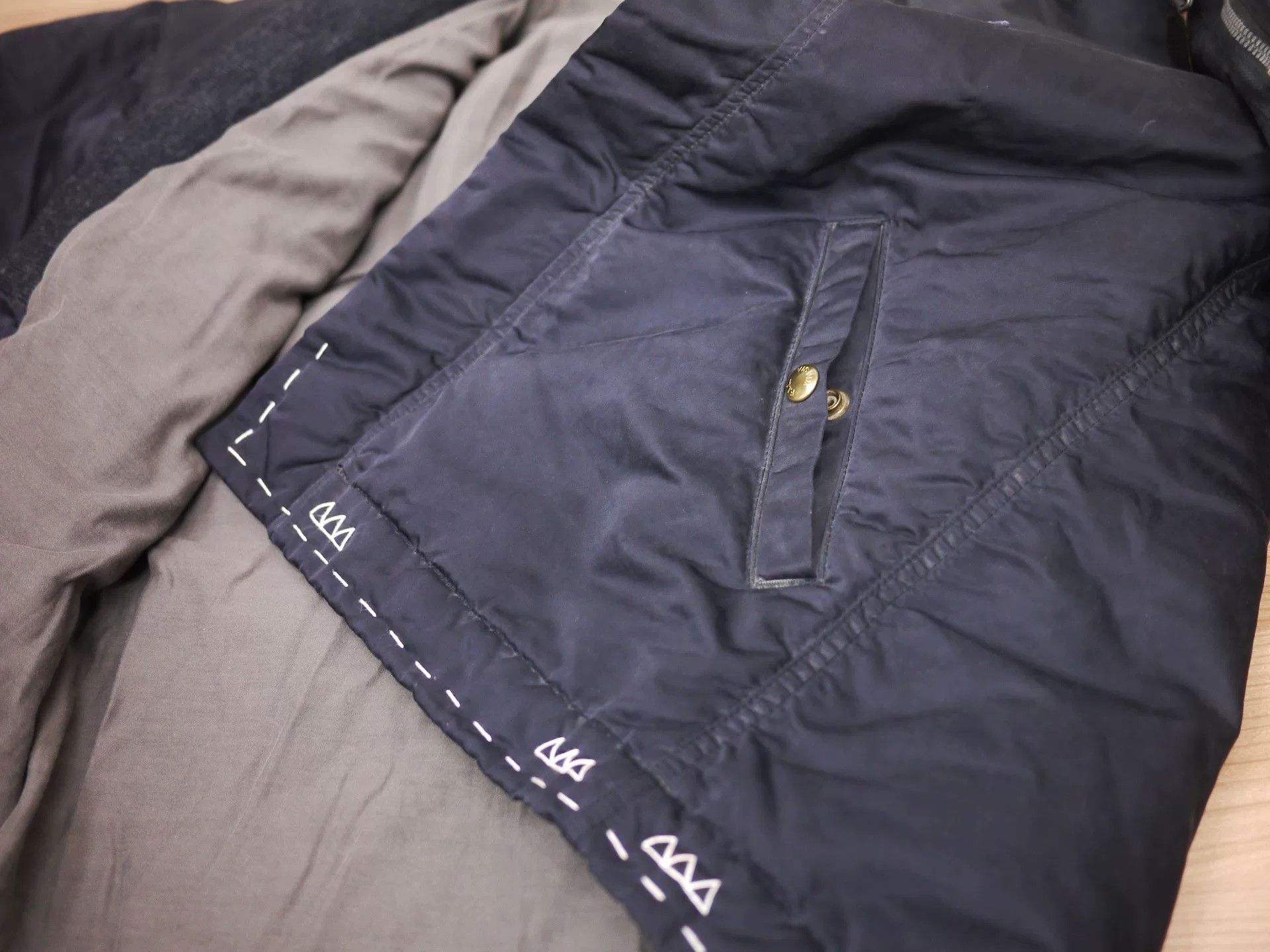 Visvim Visvim Sanjuro Kimono Down Jacket MA1 Size US M / EU 48-50 / 2 - 6 Thumbnail