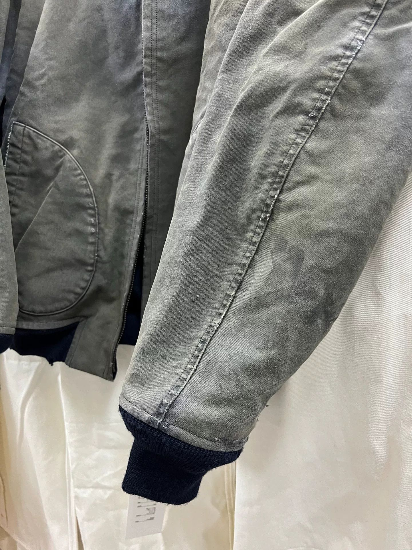 A.PRESSE Vintage WW2 US NAVY Blue Deck Jacket Size US M / EU 48-50 / 2 - 3 Thumbnail