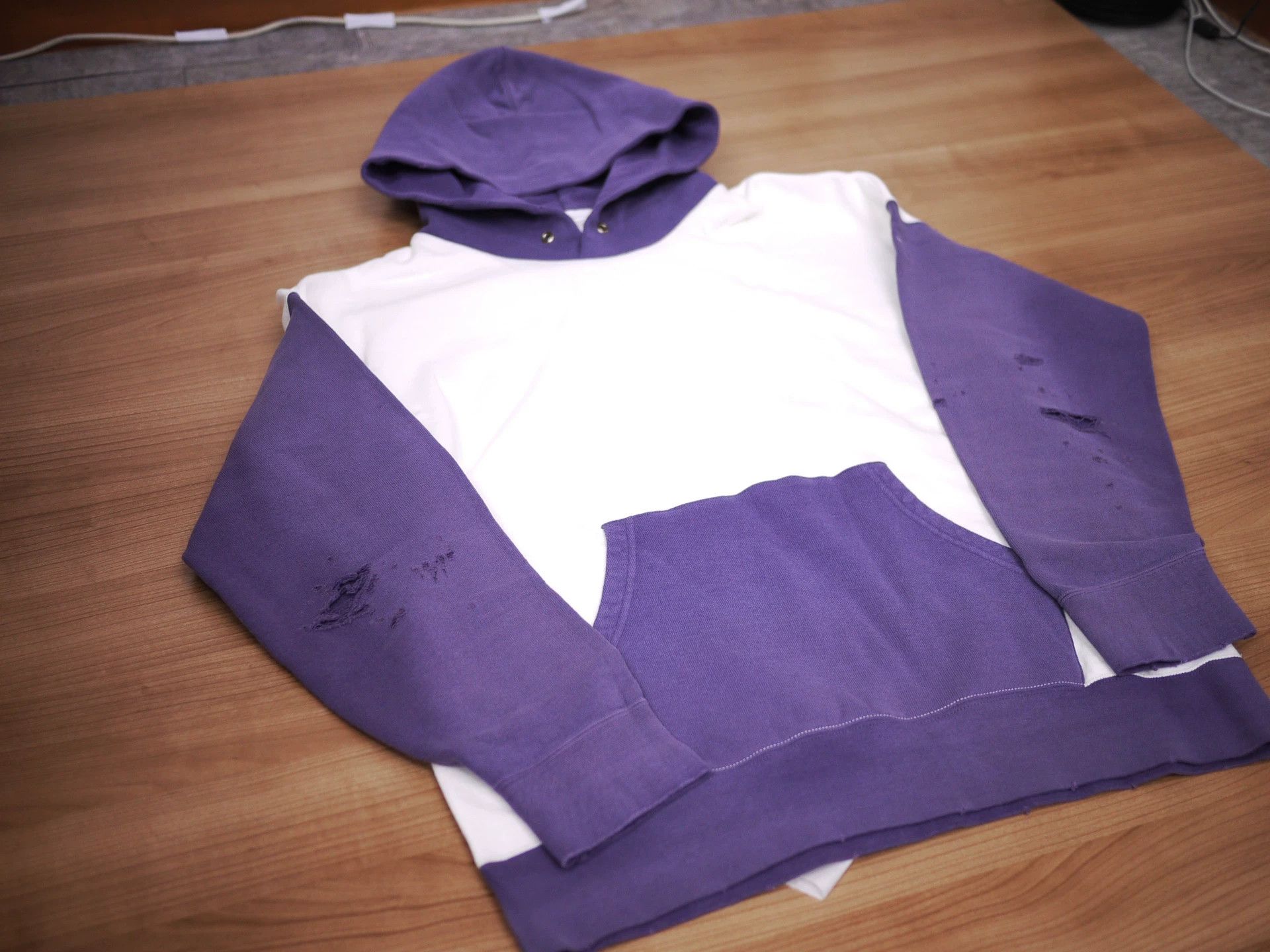 Visvim Visvim Jumbo Hoodie P.O Crash Purple Size US XL / EU 56 / 4 - 2 Thumbnail