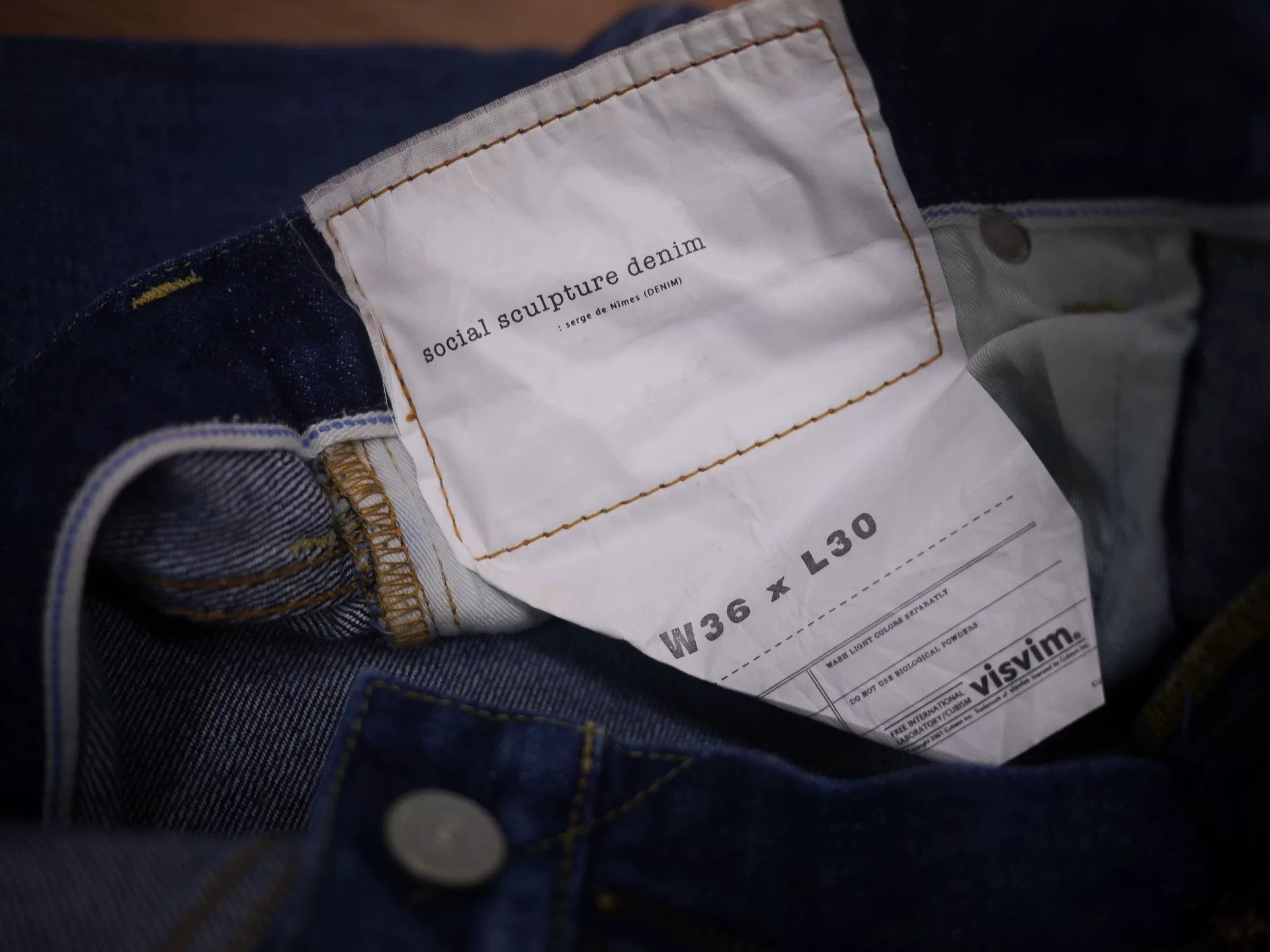 Visvim VISVIM SOCIAL SCULPTURE 04 D10 Jeans Size US 36 / EU 52 - 9 Thumbnail