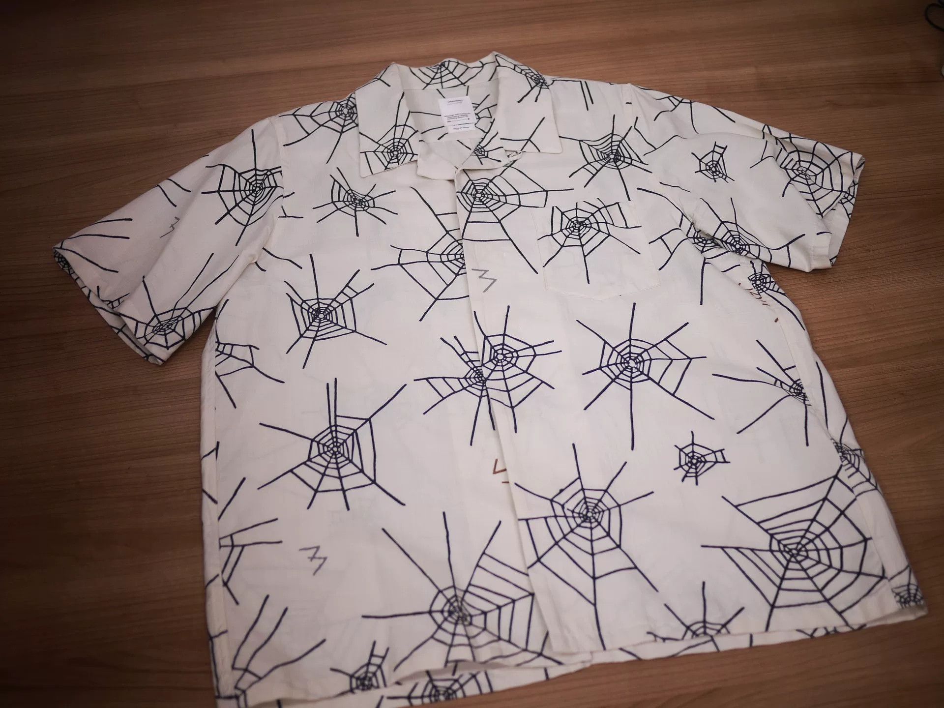 Visvim VISVIM Free Edge Shirt Cope IVORY Size US M / EU 48-50 / 2 - 2 Thumbnail