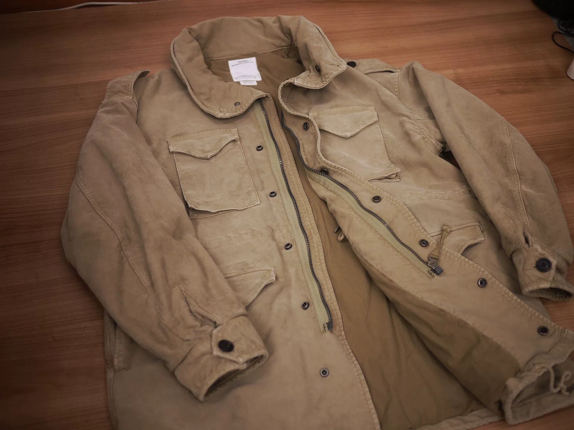 Visvim VISVIM BICKLE JKT G.CORDS M65 Beige Size US S / EU 44-46 / 1 - 7 Thumbnail