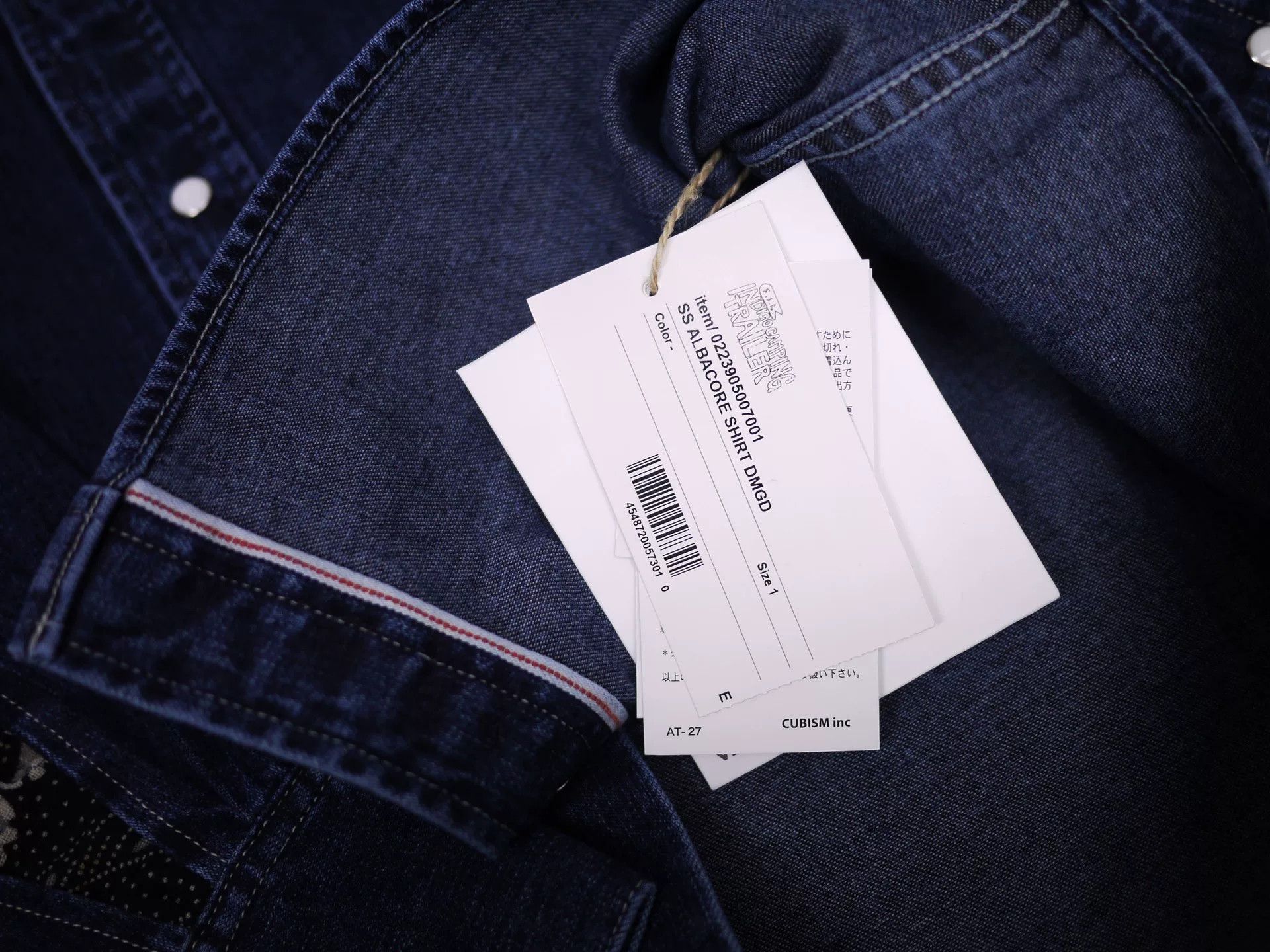 Visvim Visvim 23SS ICT Albacore Shirt DMGD Size US S / EU 44-46 / 1 - 8 Thumbnail