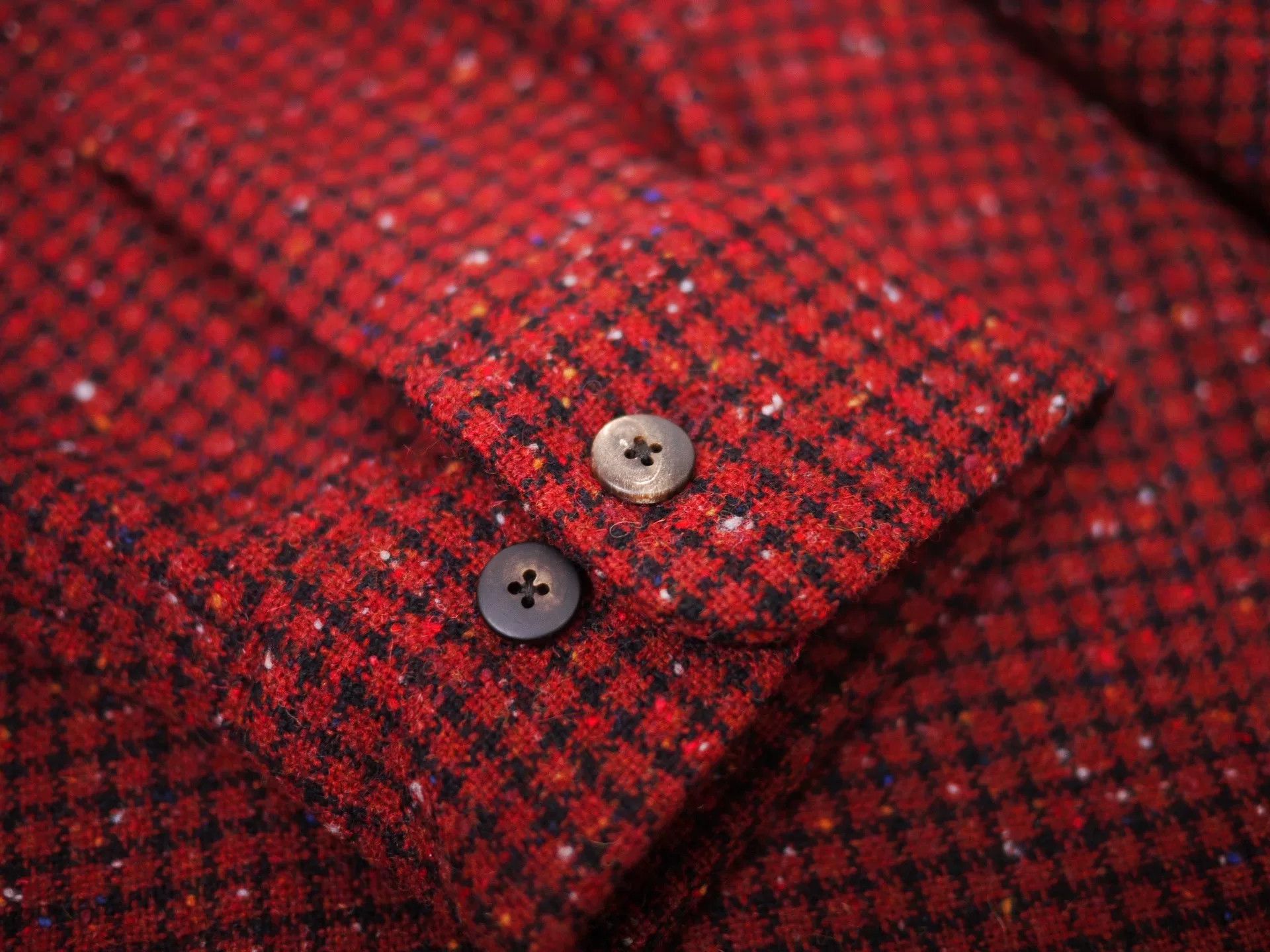 Visvim Visvim ICT Boomer Shirt in Red Size US M / EU 48-50 / 2 - 6 Thumbnail