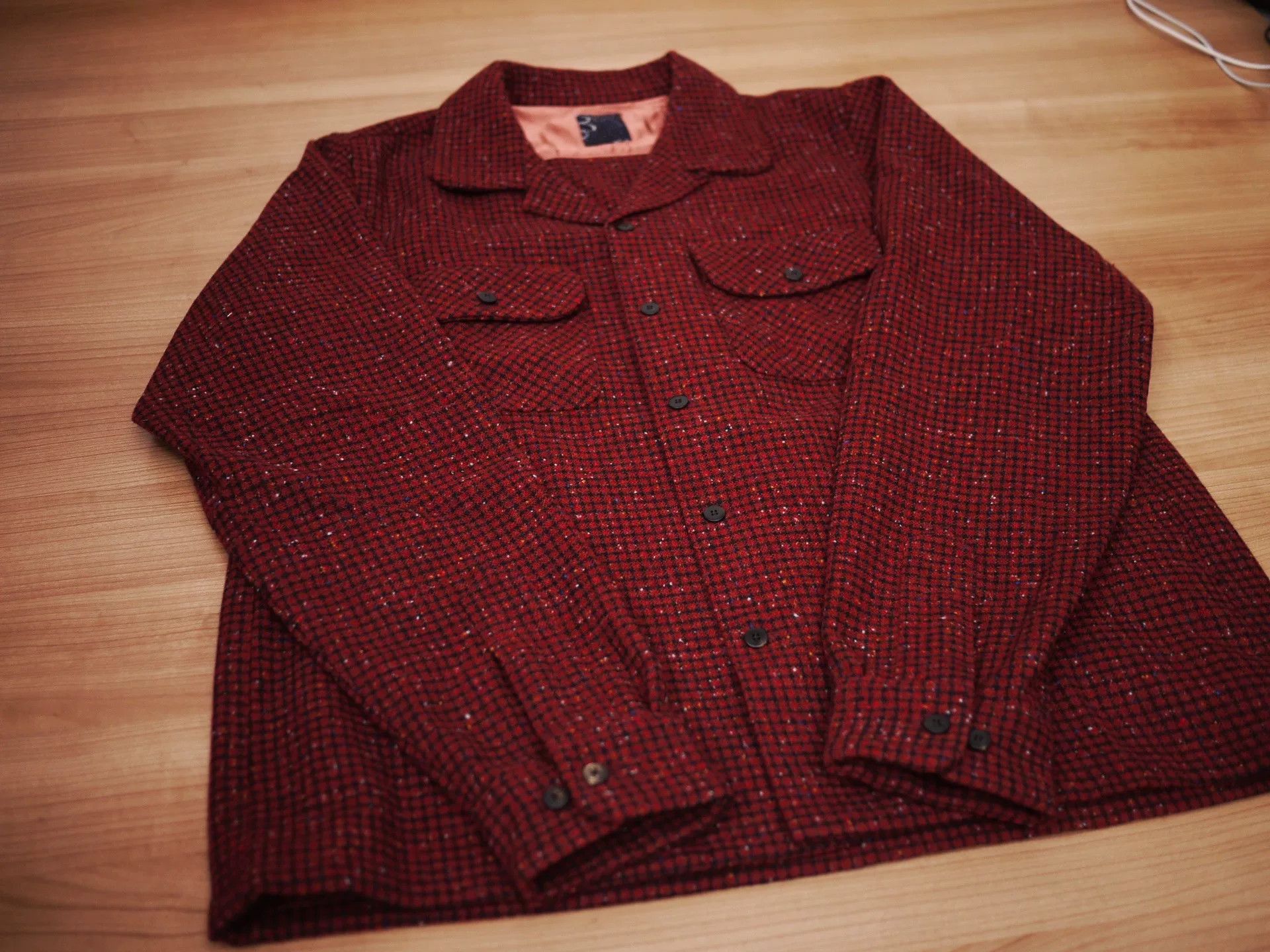 Visvim Visvim ICT Boomer Shirt in Red Size US M / EU 48-50 / 2 - 2 Thumbnail