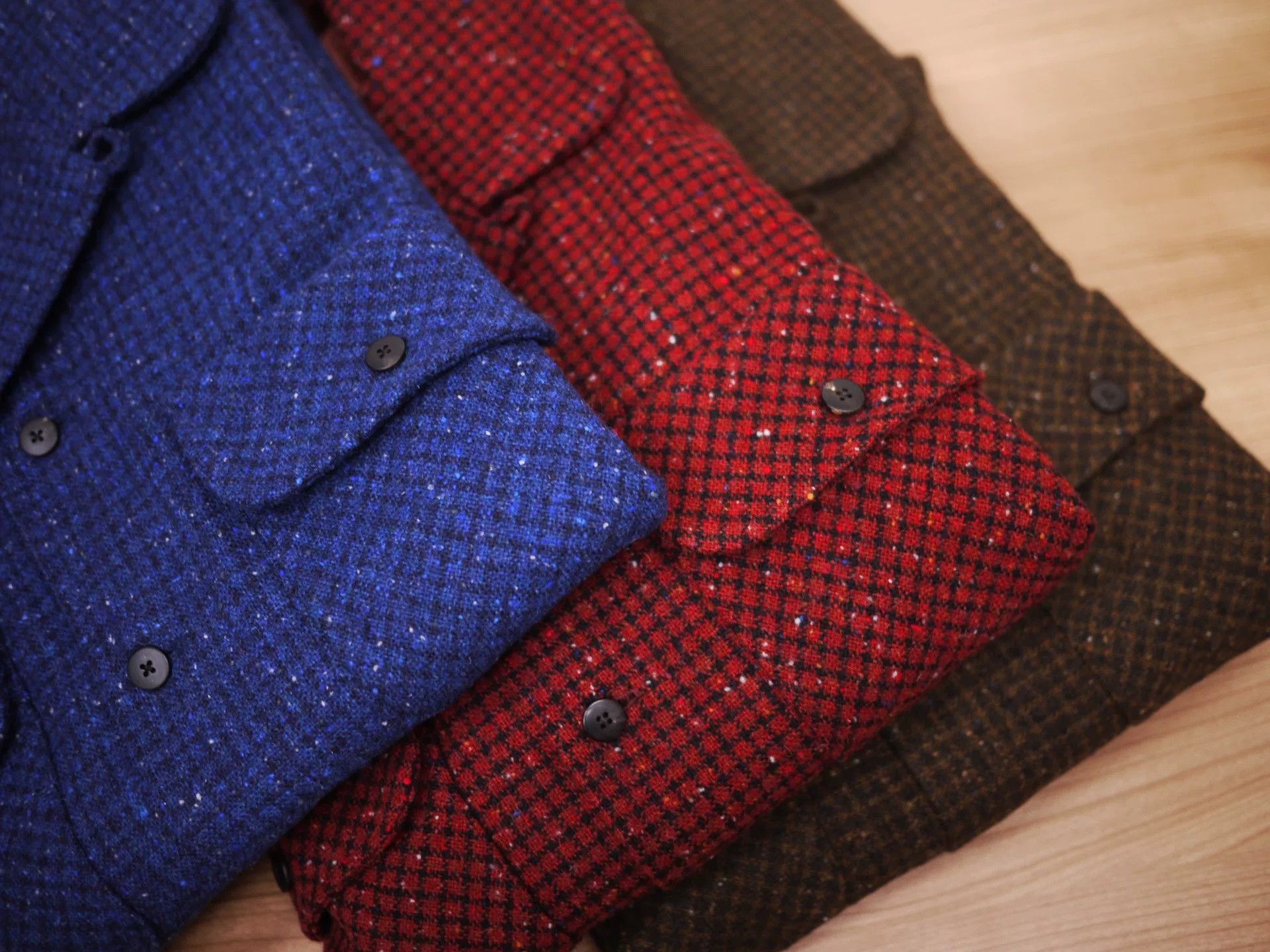 Visvim Visvim ICT Boomer Shirt in Red Size US M / EU 48-50 / 2 - 7 Thumbnail