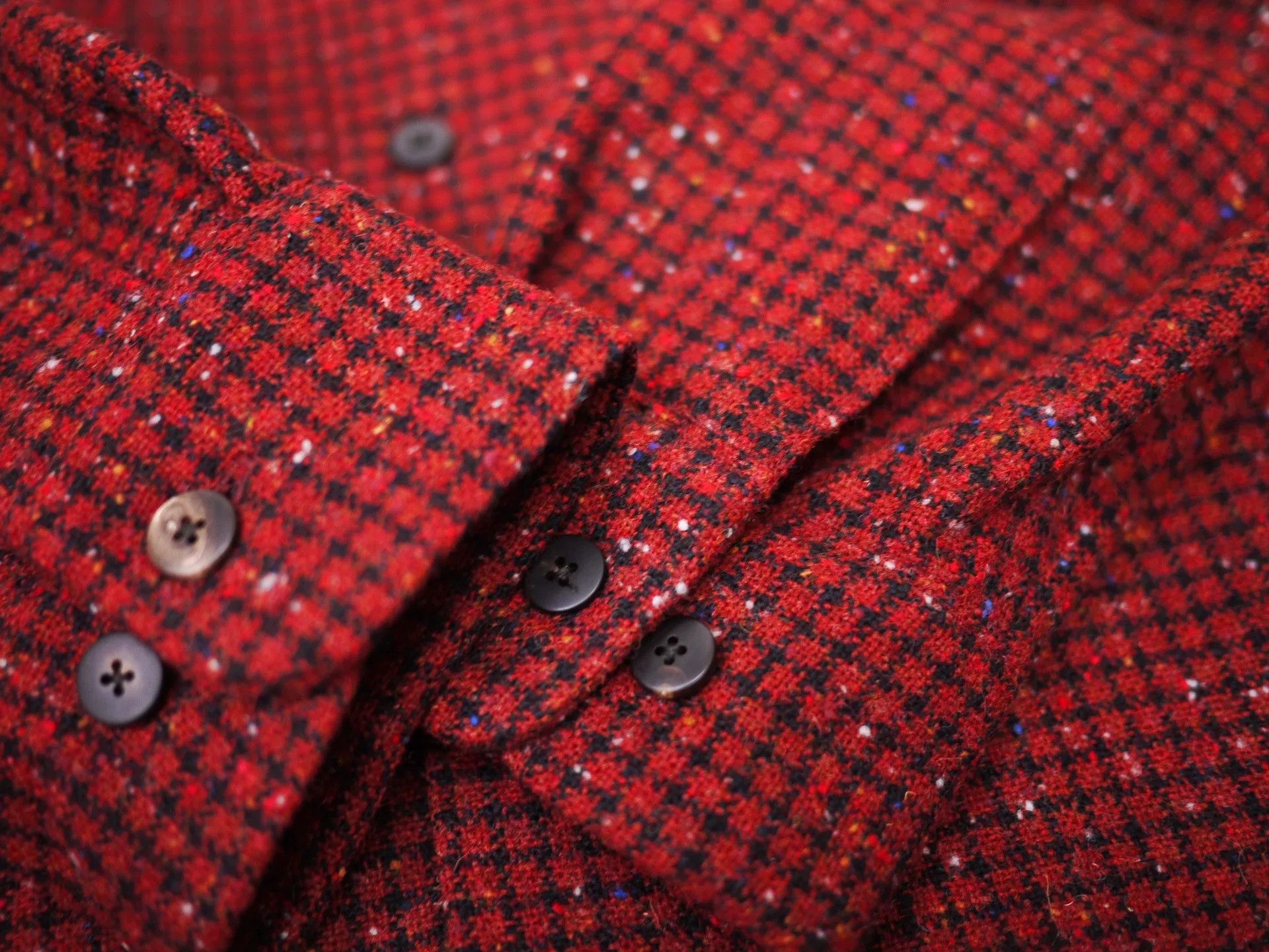 Visvim Visvim ICT Boomer Shirt in Red Size US M / EU 48-50 / 2 - 4 Thumbnail