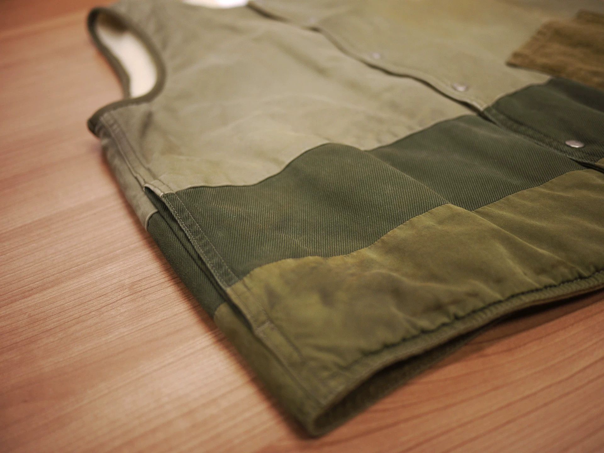 Visvim 19AW VISVIM Sheepskin Vest in Olive Size US M / EU 48-50 / 2 - 4 Thumbnail