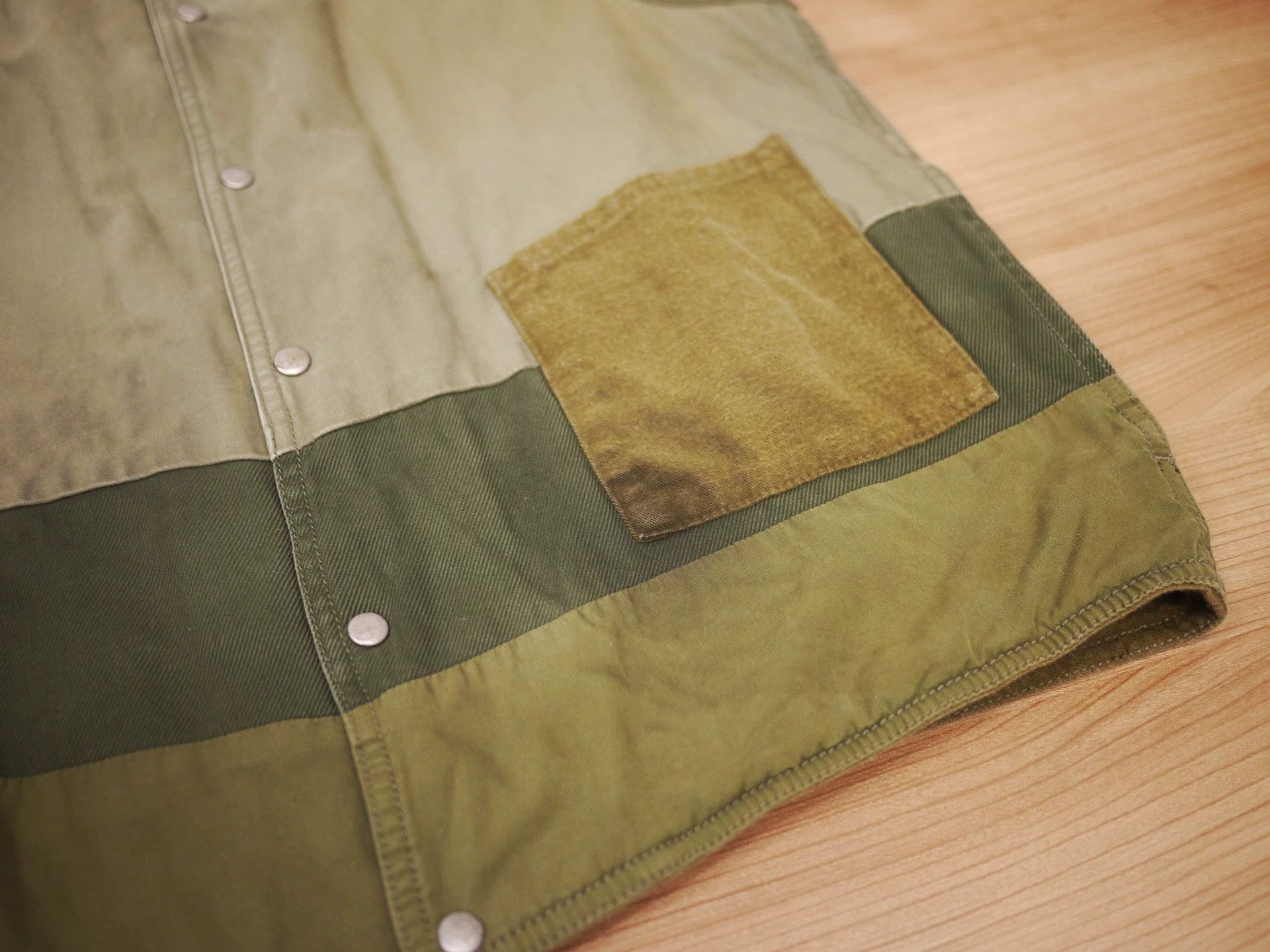 Visvim 19AW VISVIM Sheepskin Vest in Olive Size US M / EU 48-50 / 2 - 3 Thumbnail