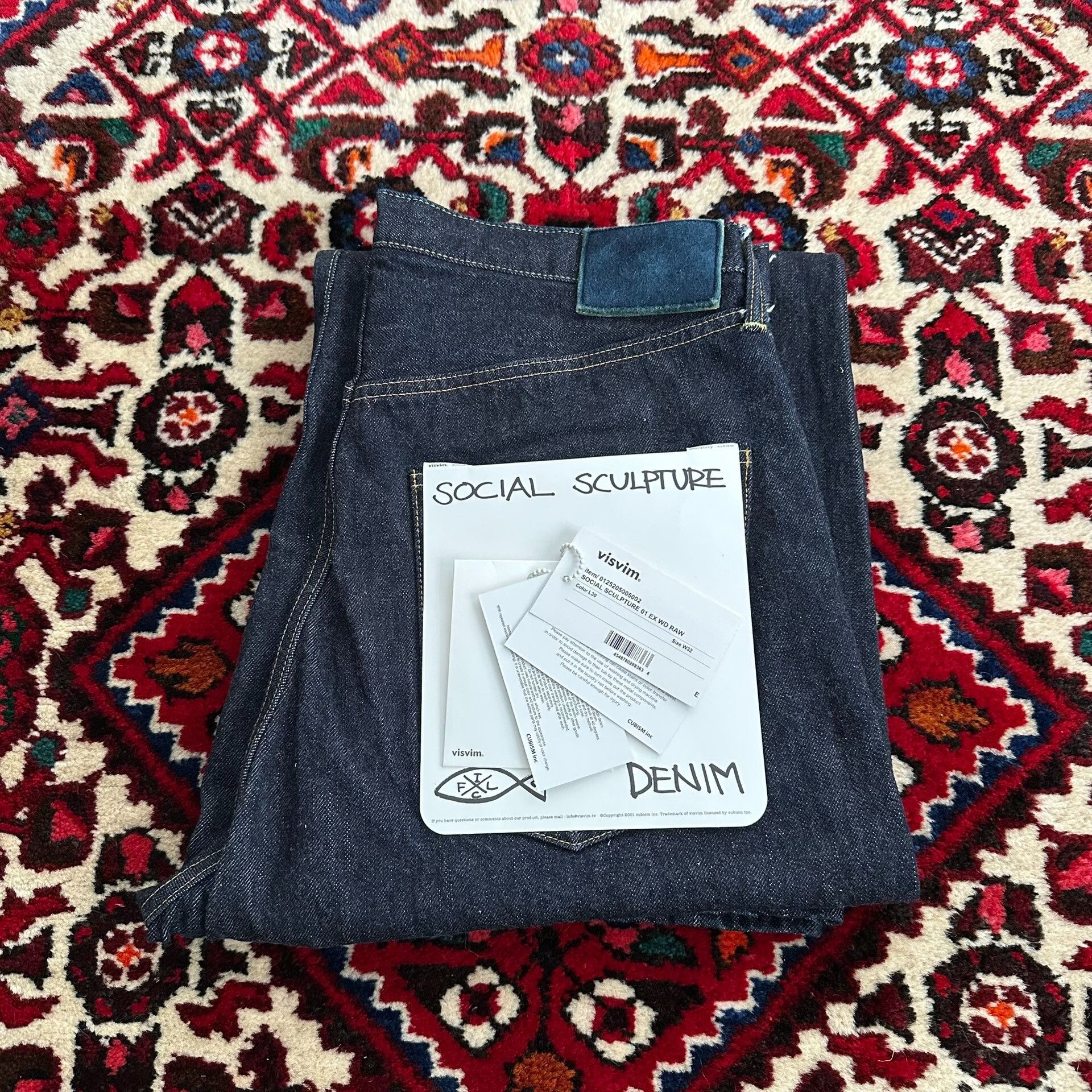 Visvim Visvim EX Wide Denim Pants W32L30 Size US 30 / EU 46 - 9 Thumbnail