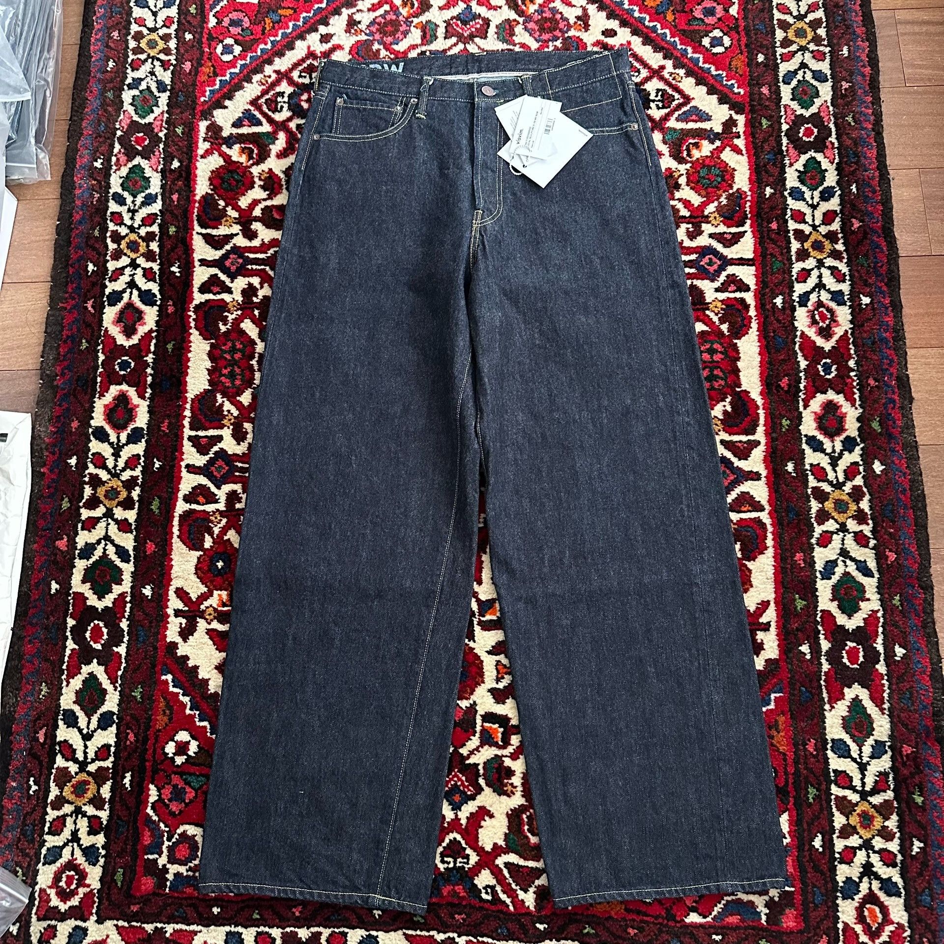 Visvim Visvim EX Wide Denim Pants W32L30 Size US 30 / EU 46 - 2 Thumbnail