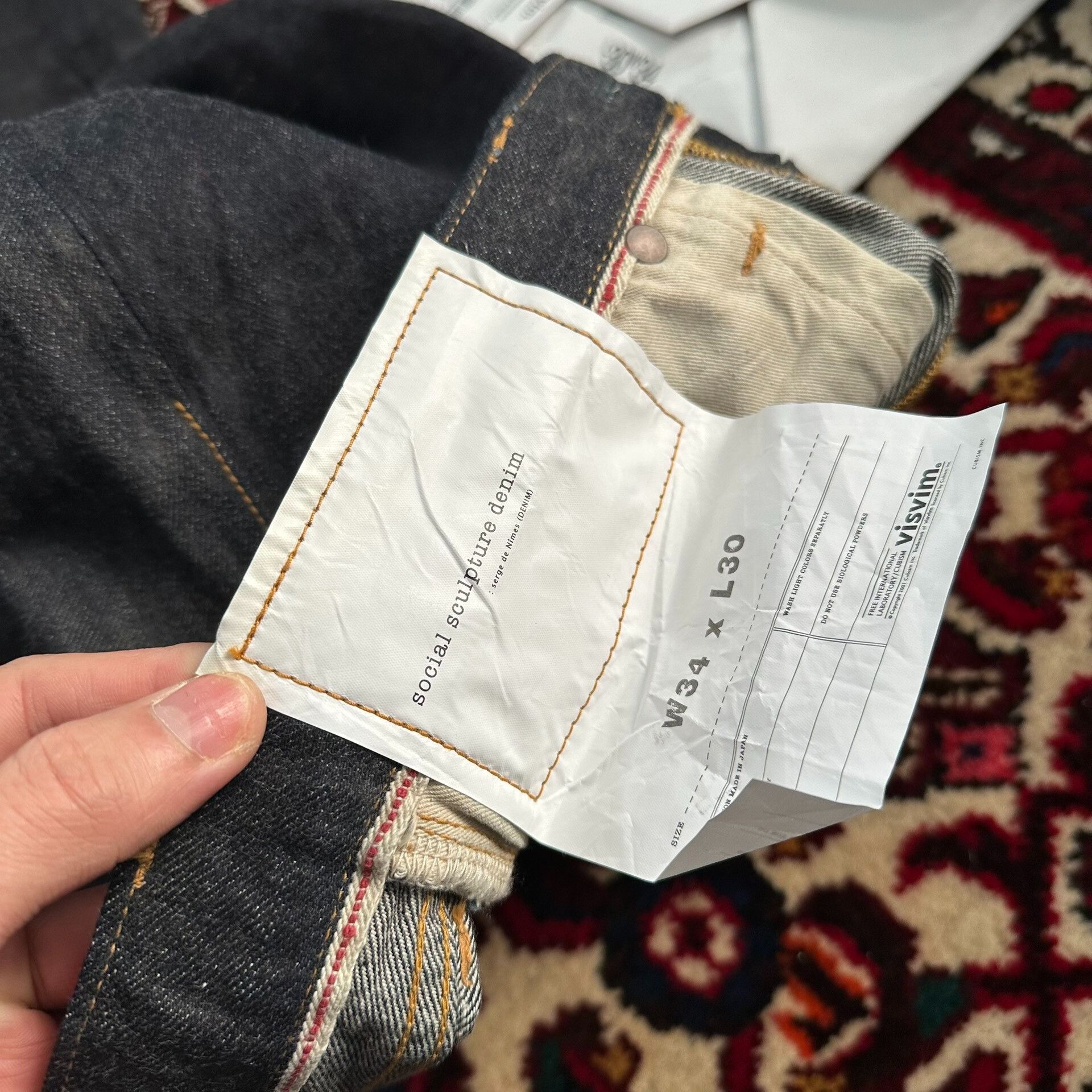 Visvim visvim 23AW Mud Dyed Denim Pants Size US 34 / EU 50 - 6 Thumbnail