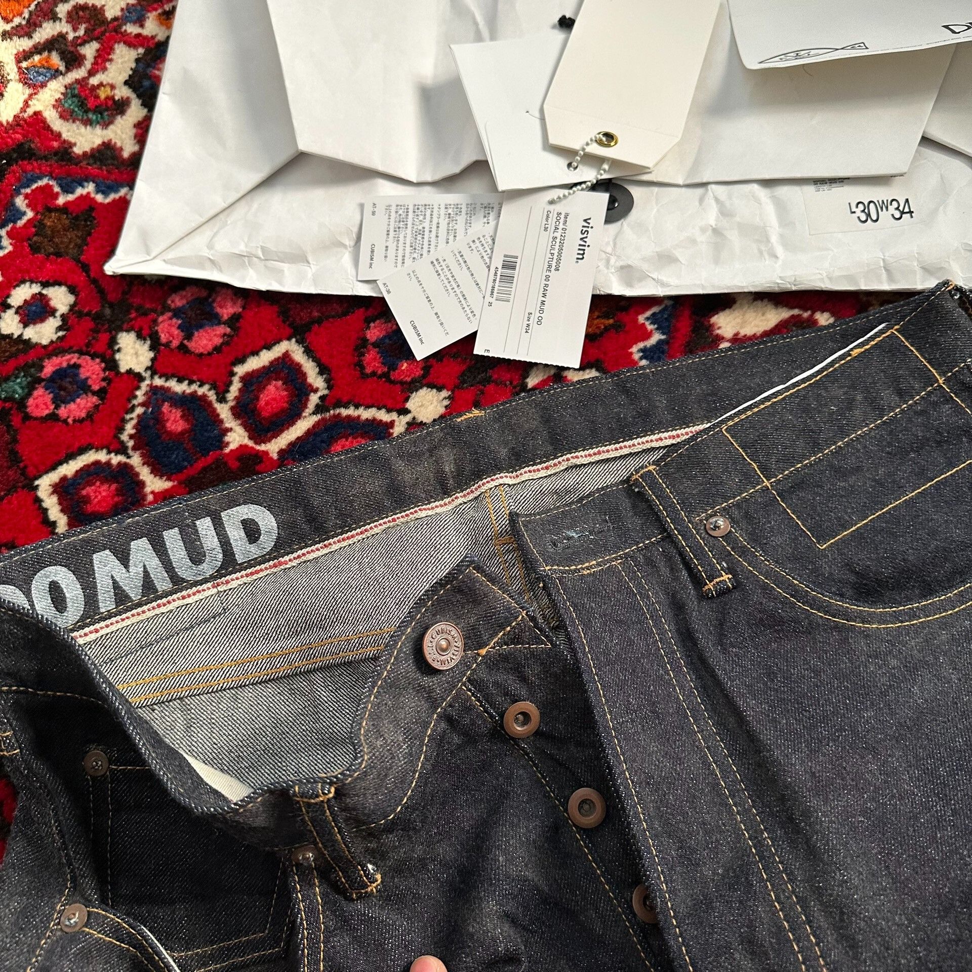 Visvim visvim 23AW Mud Dyed Denim Pants Size US 34 / EU 50 - 4 Thumbnail