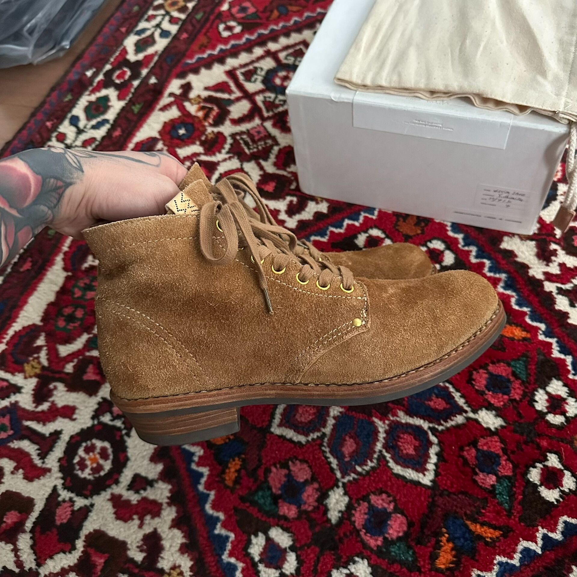 Visvim VISVIM Brigadier Boots in Camel Color Size US 8.5 / EU 41-42 - 4 Thumbnail
