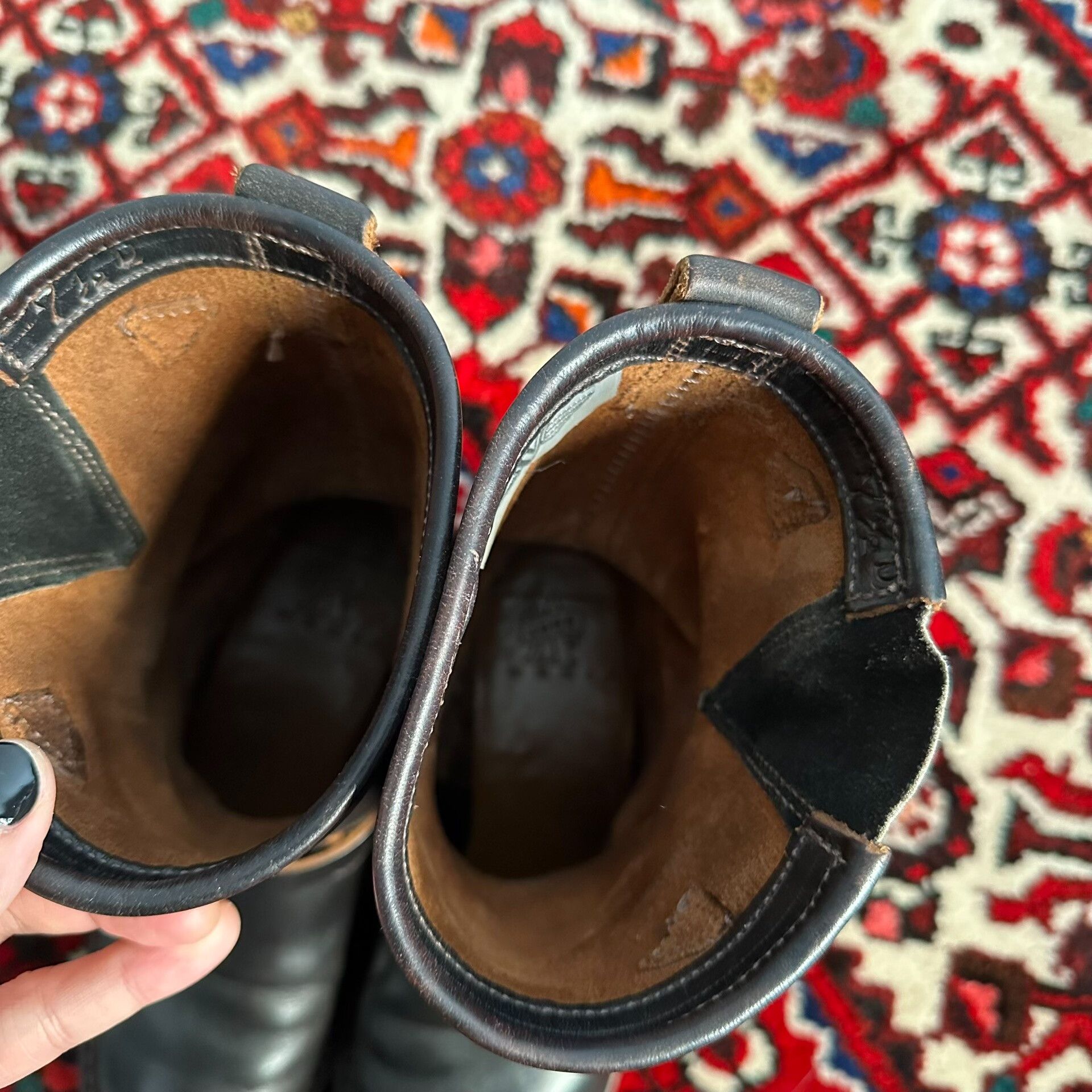 Viberg Viberg Engineer Boots in Dark Brown Leather Size US 7.5 / EU 40-41 - 7 Thumbnail