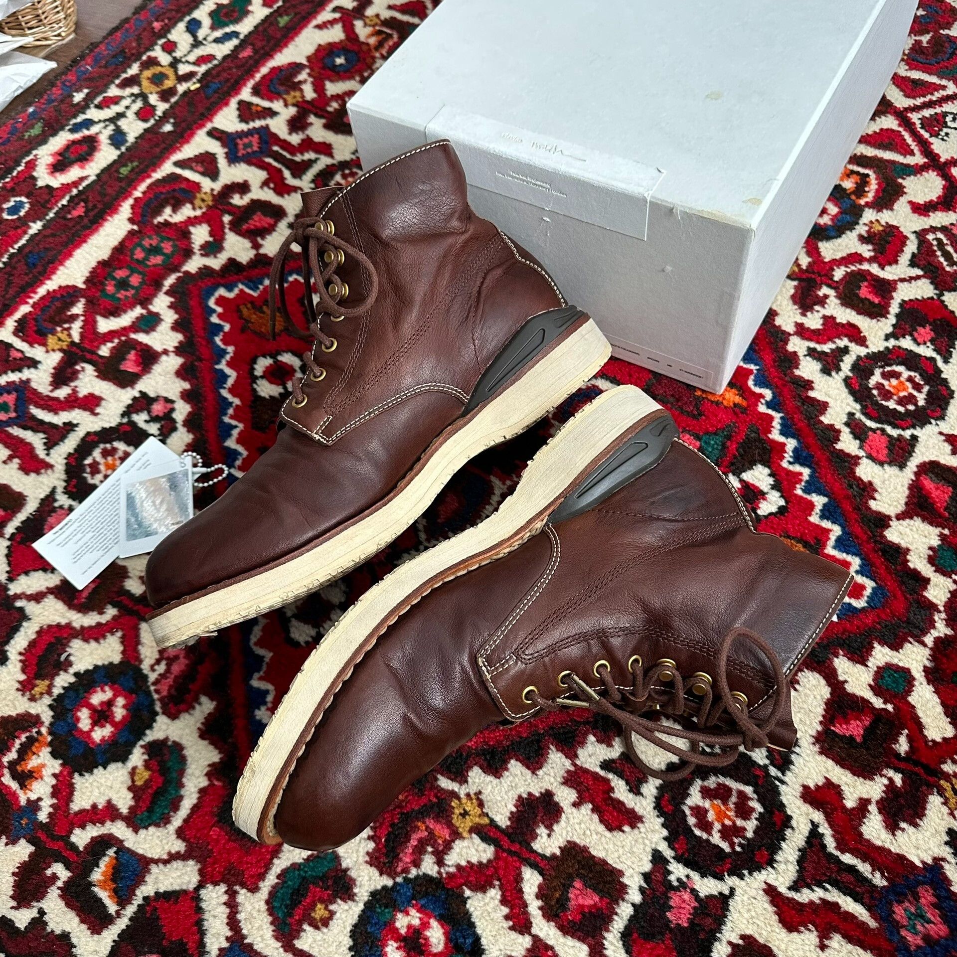 Visvim visvim Virgil Brown Kangaroo Leather Boots Size US 9 / EU 42 - 4 Thumbnail
