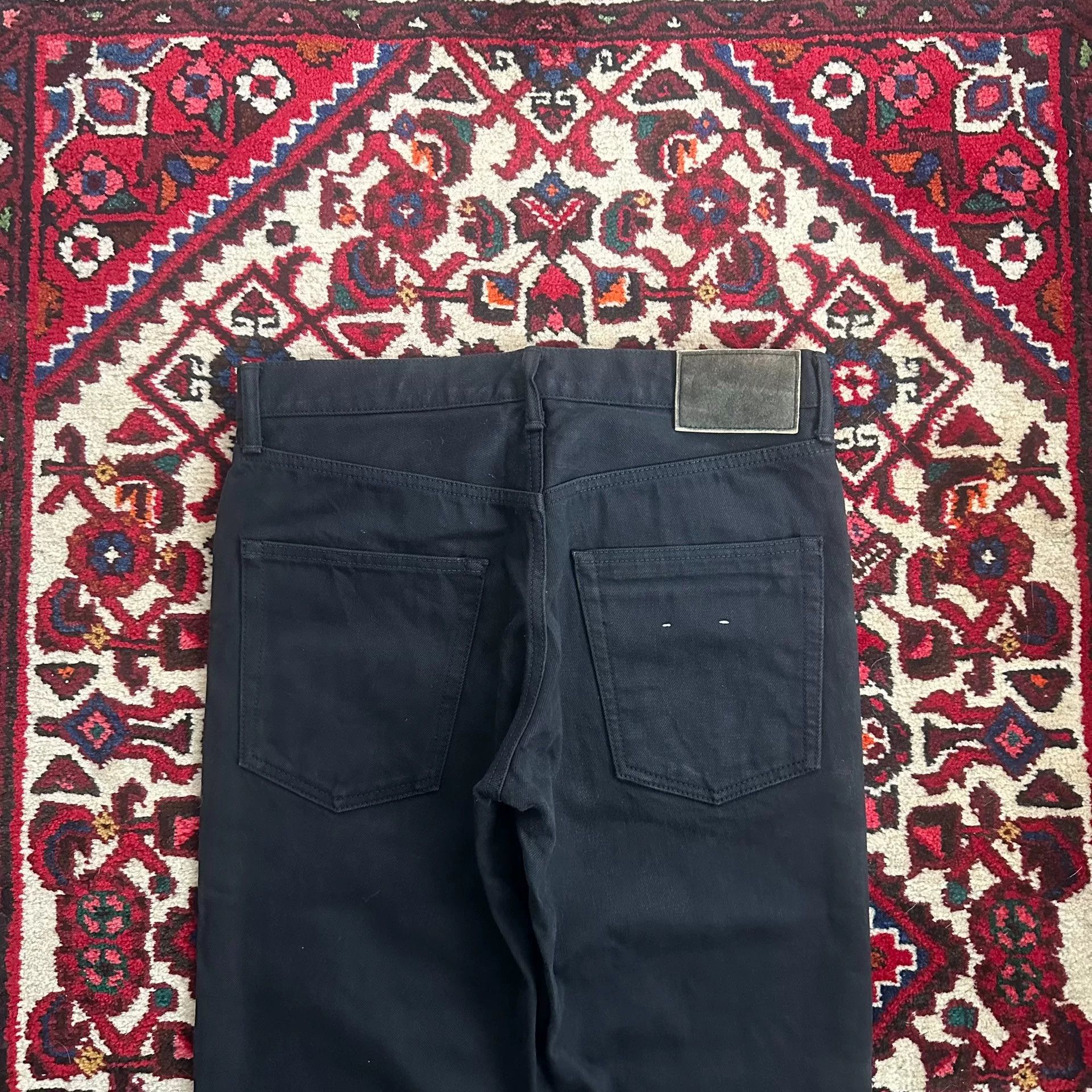 Visvim visvim Black Wide-Leg Denim Pants Size US 30 / EU 46 - 5 Thumbnail