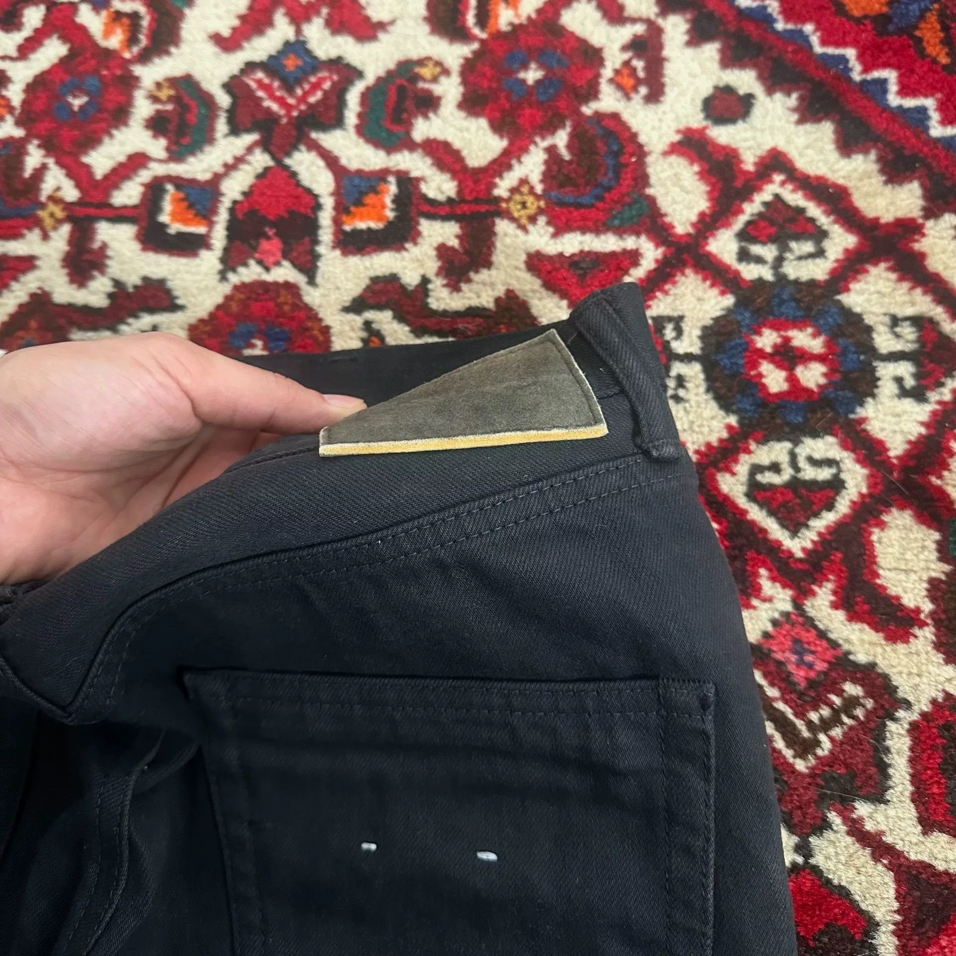 Visvim visvim Black Wide-Leg Denim Pants Size US 30 / EU 46 - 6 Thumbnail