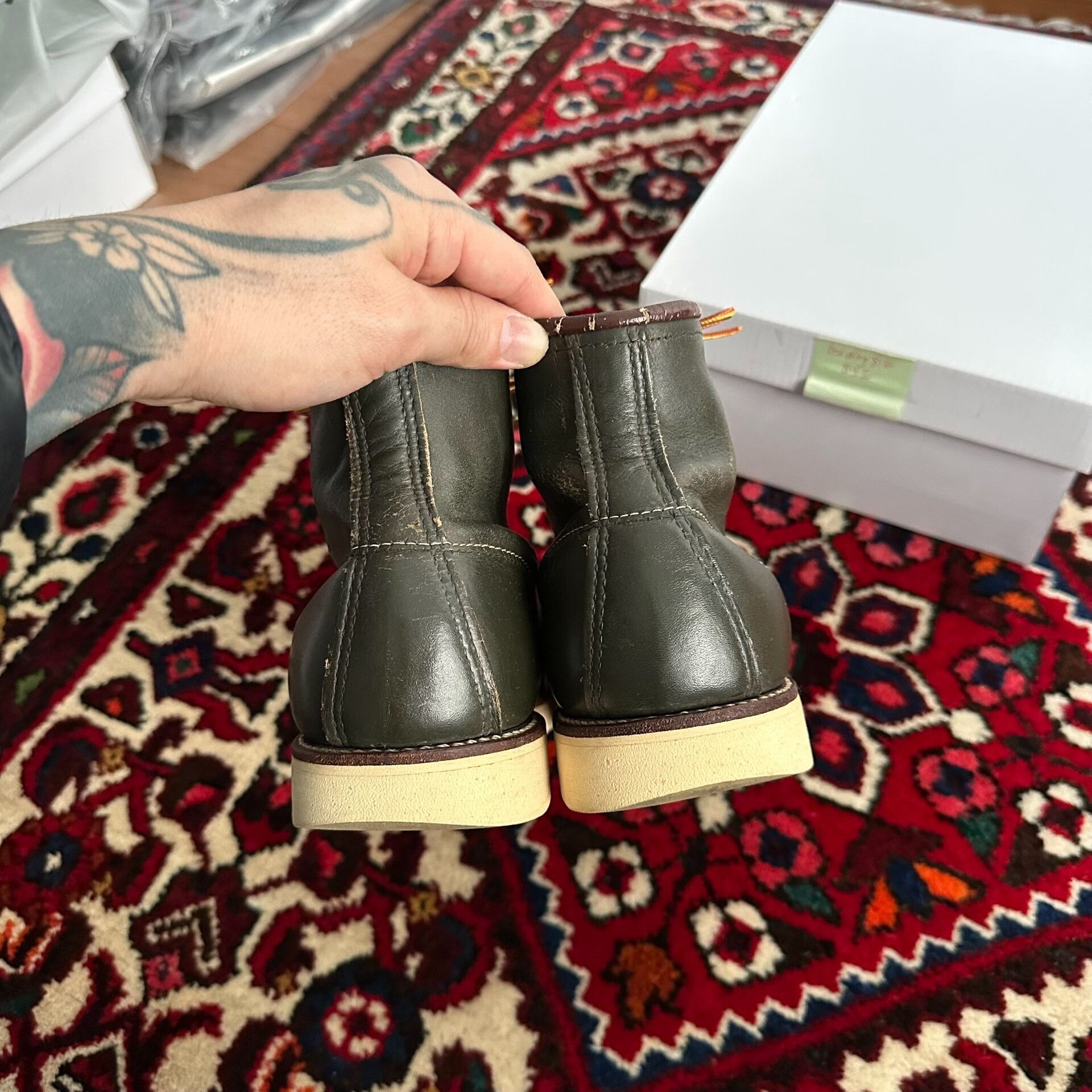 Red Wing Red Wing 8180 Boots - Vintage Quality Leather Size US 8.5 / EU 41-42 - 8 Thumbnail
