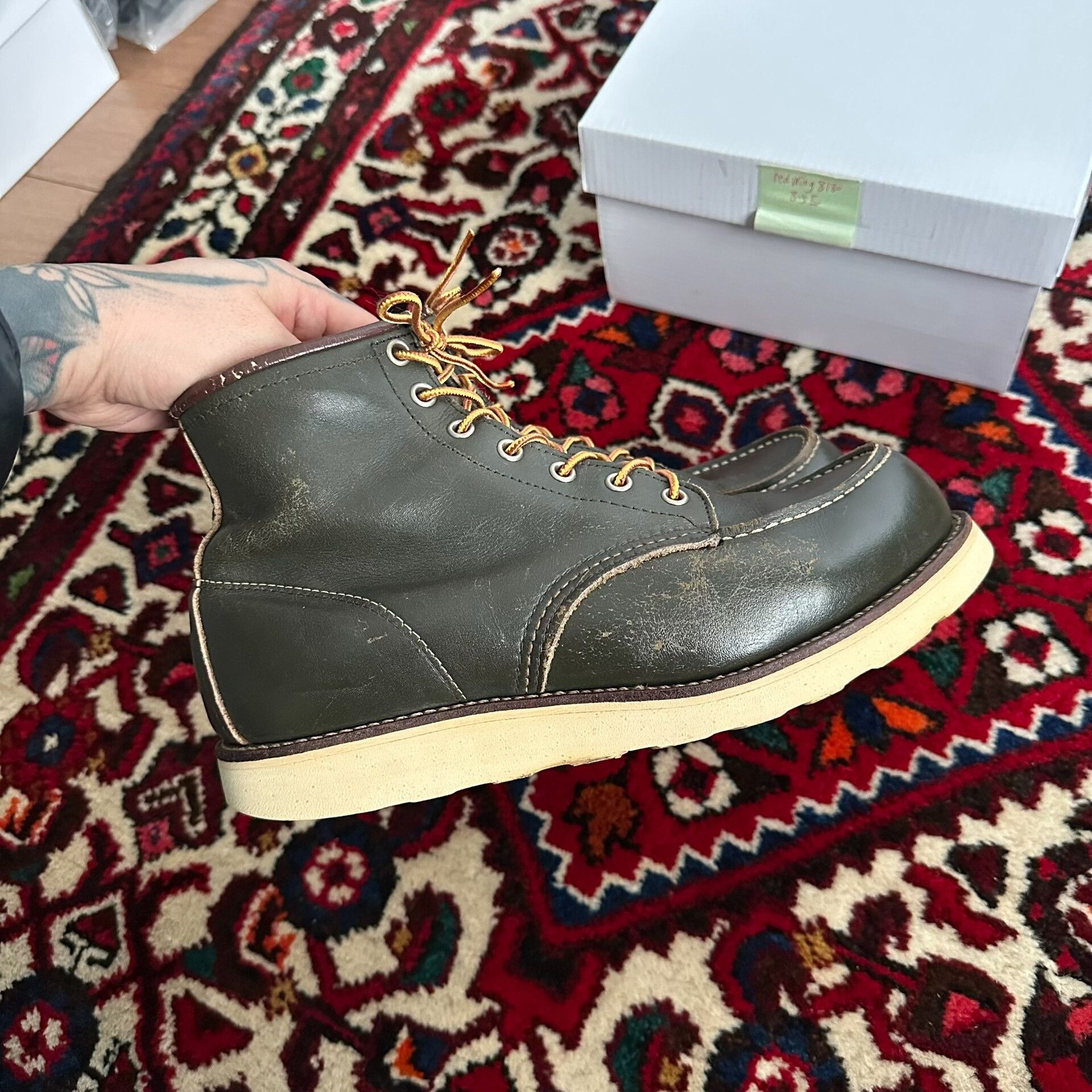 Red Wing Red Wing 8180 Boots - Vintage Quality Leather Size US 8.5 / EU 41-42 - 3 Thumbnail