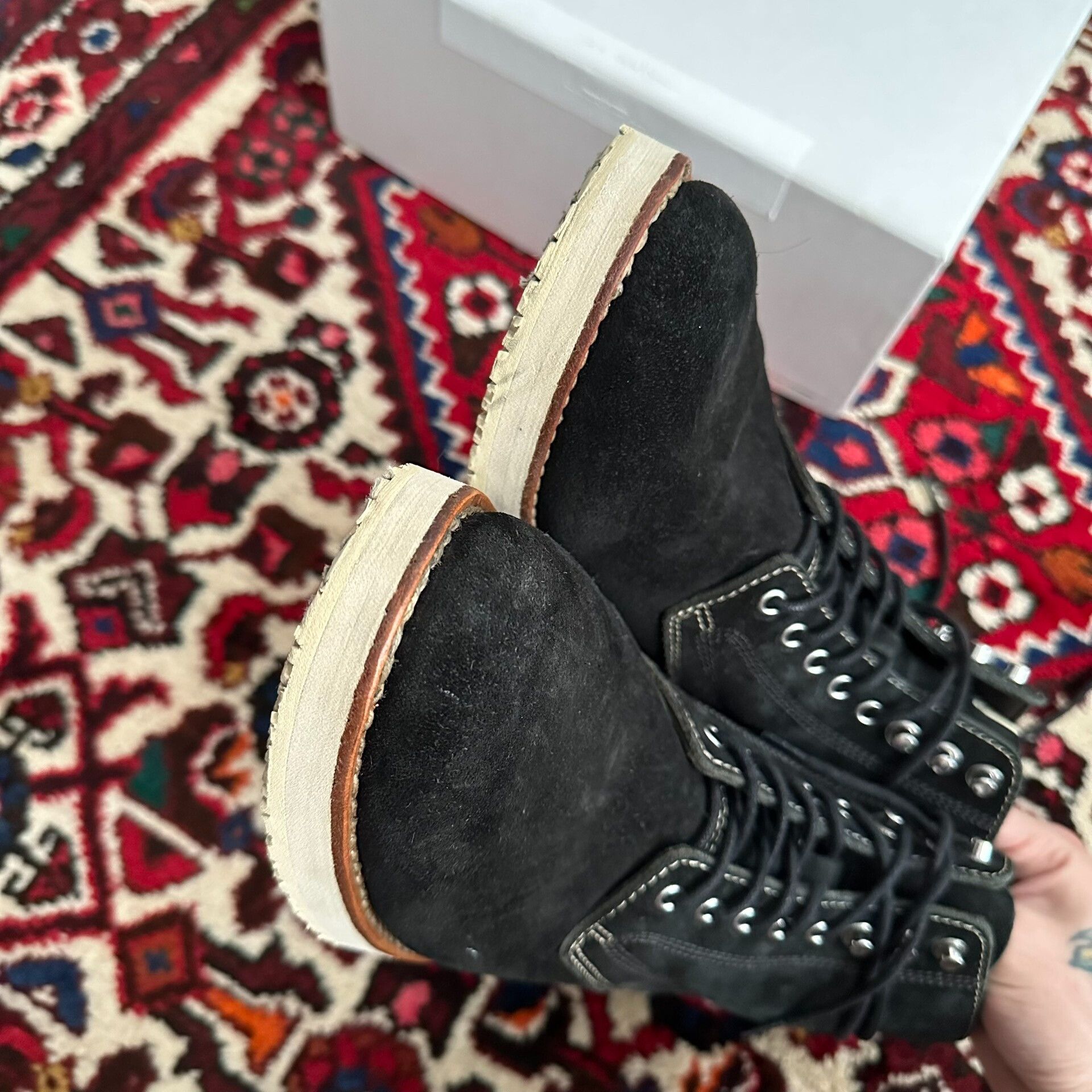 Visvim Visvim Virgil Boots Black Size 10.5 Size US 10.5 / EU 43-44 - 8 Thumbnail