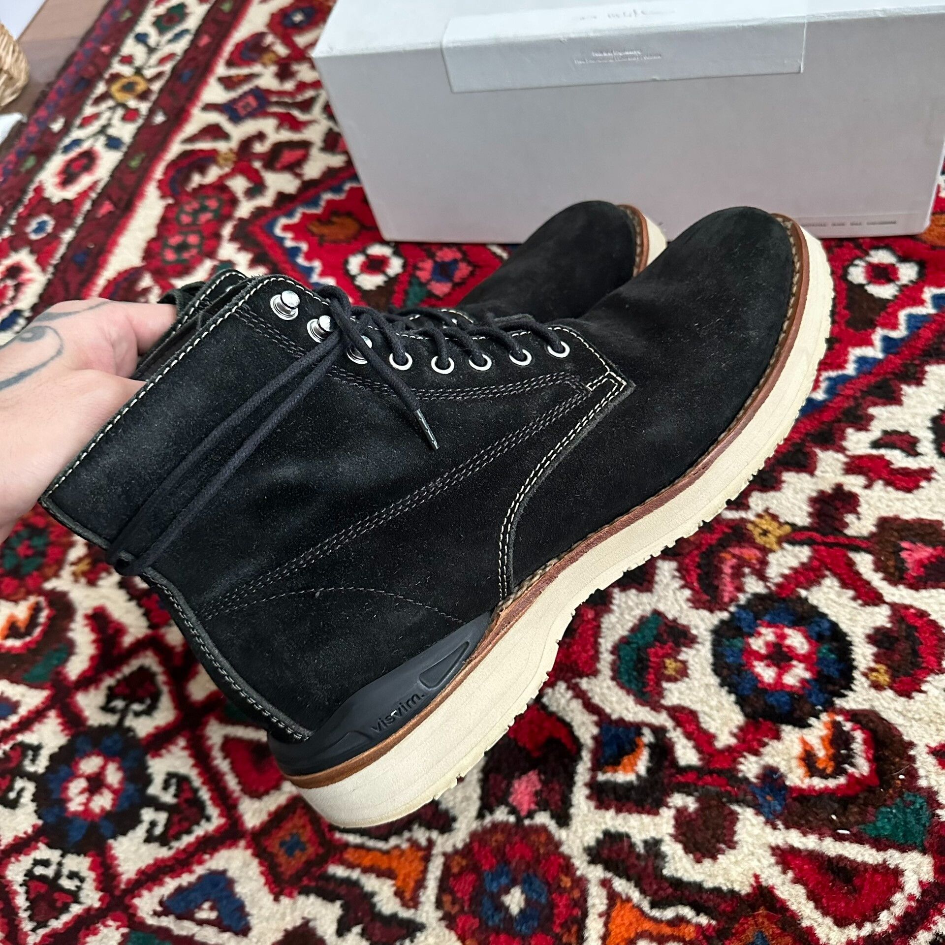 Visvim Visvim Virgil Boots Black Size 10.5 Size US 10.5 / EU 43-44 - 3 Thumbnail