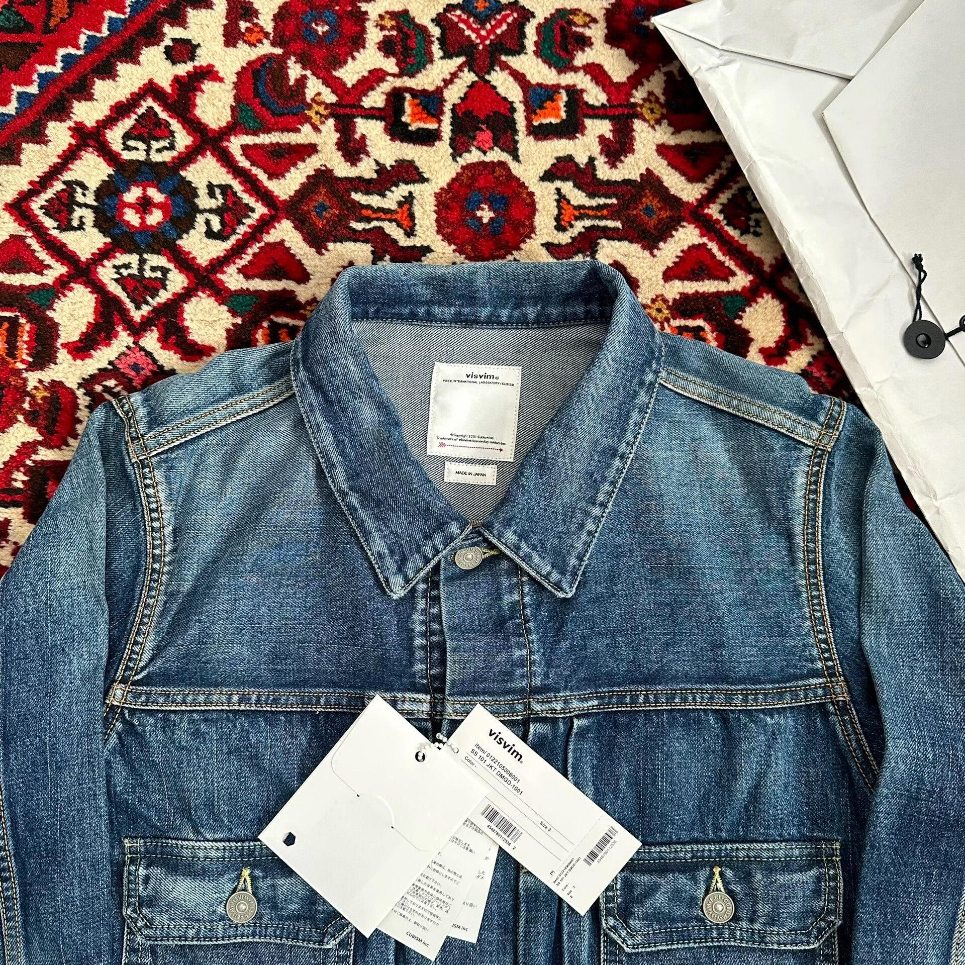 Visvim Visvim Denim Jacket Size 3 Brand New Size US L / EU 52-54 / 3 - 4 Thumbnail