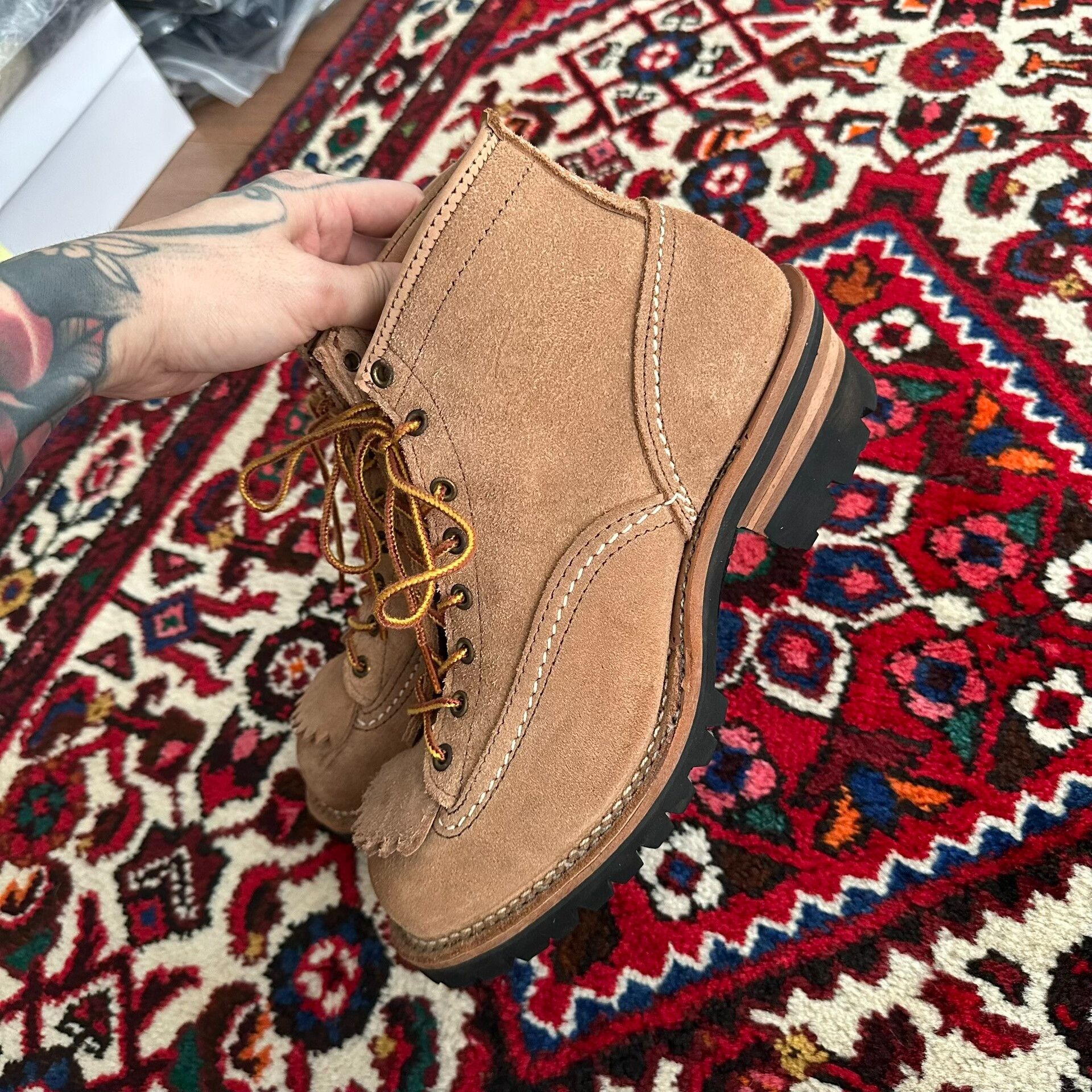 WESCO Wesco Jobmaster Boots 2001 Vintage Size US 8 / EU 41 - 4 Thumbnail