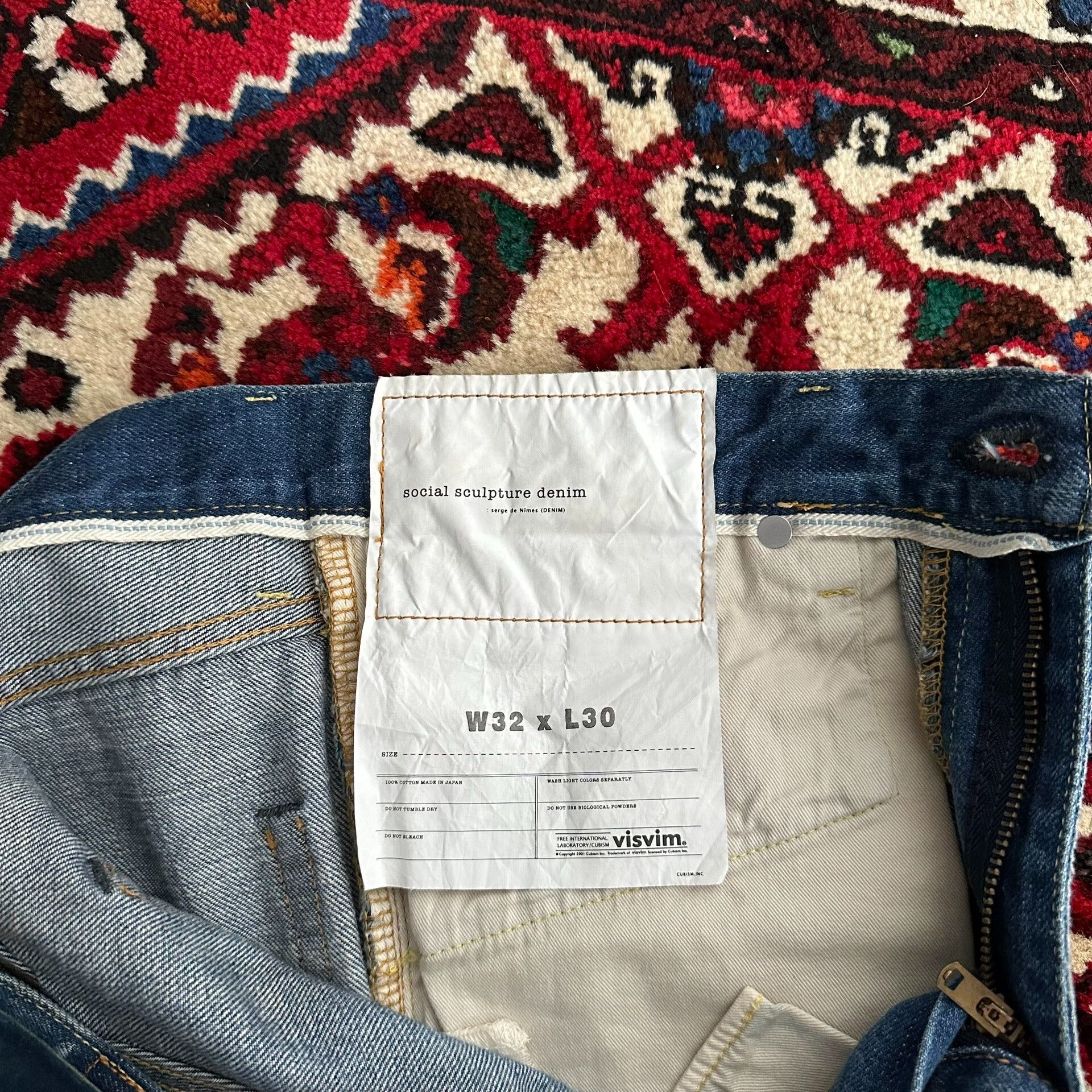 Visvim visvim Social Sculpture Denim Jeans Size US 32 / EU 48 - 6 Thumbnail