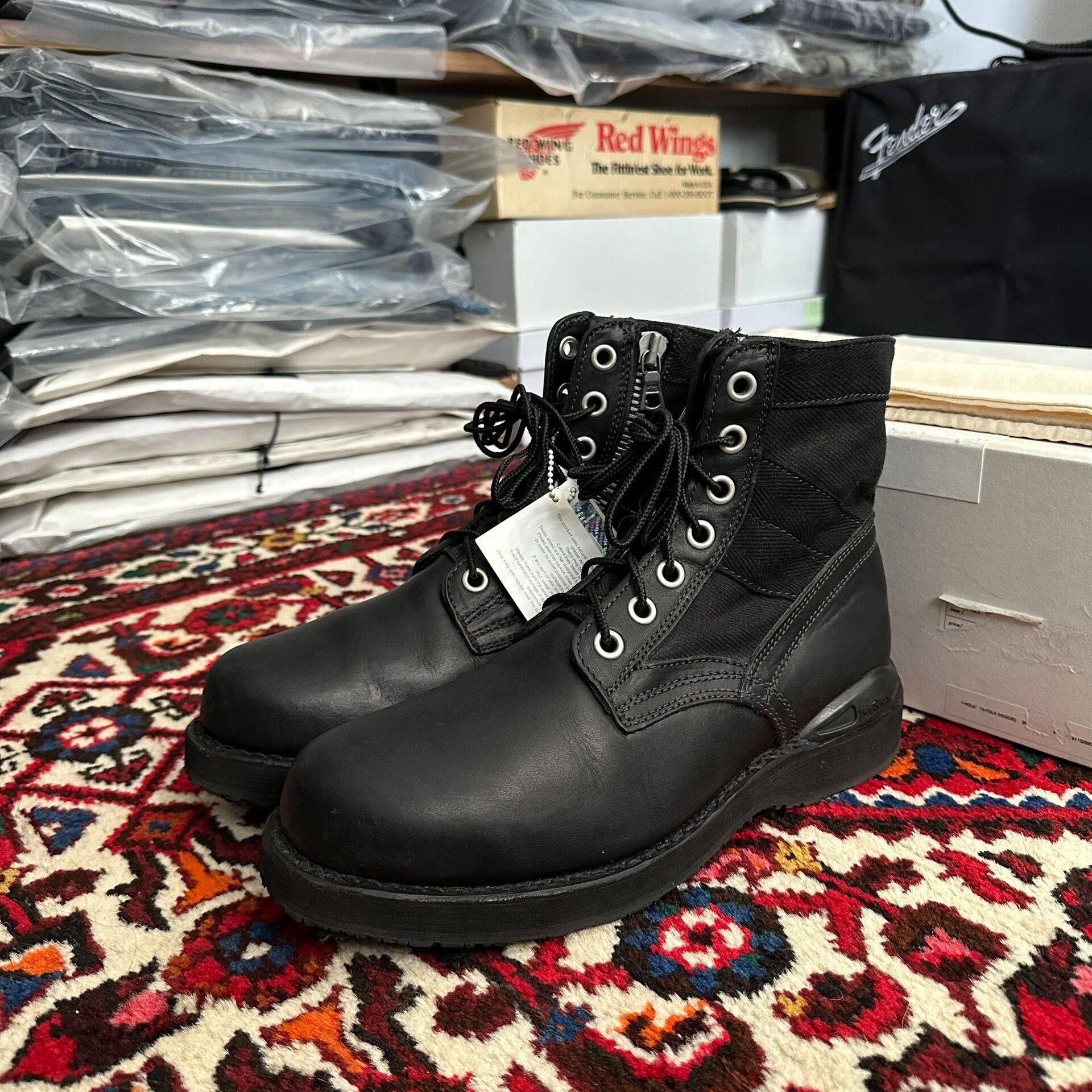 Visvim Visvim 7-Hole Black Boots Size 9 Size US 9 / EU 42 - 2 Thumbnail