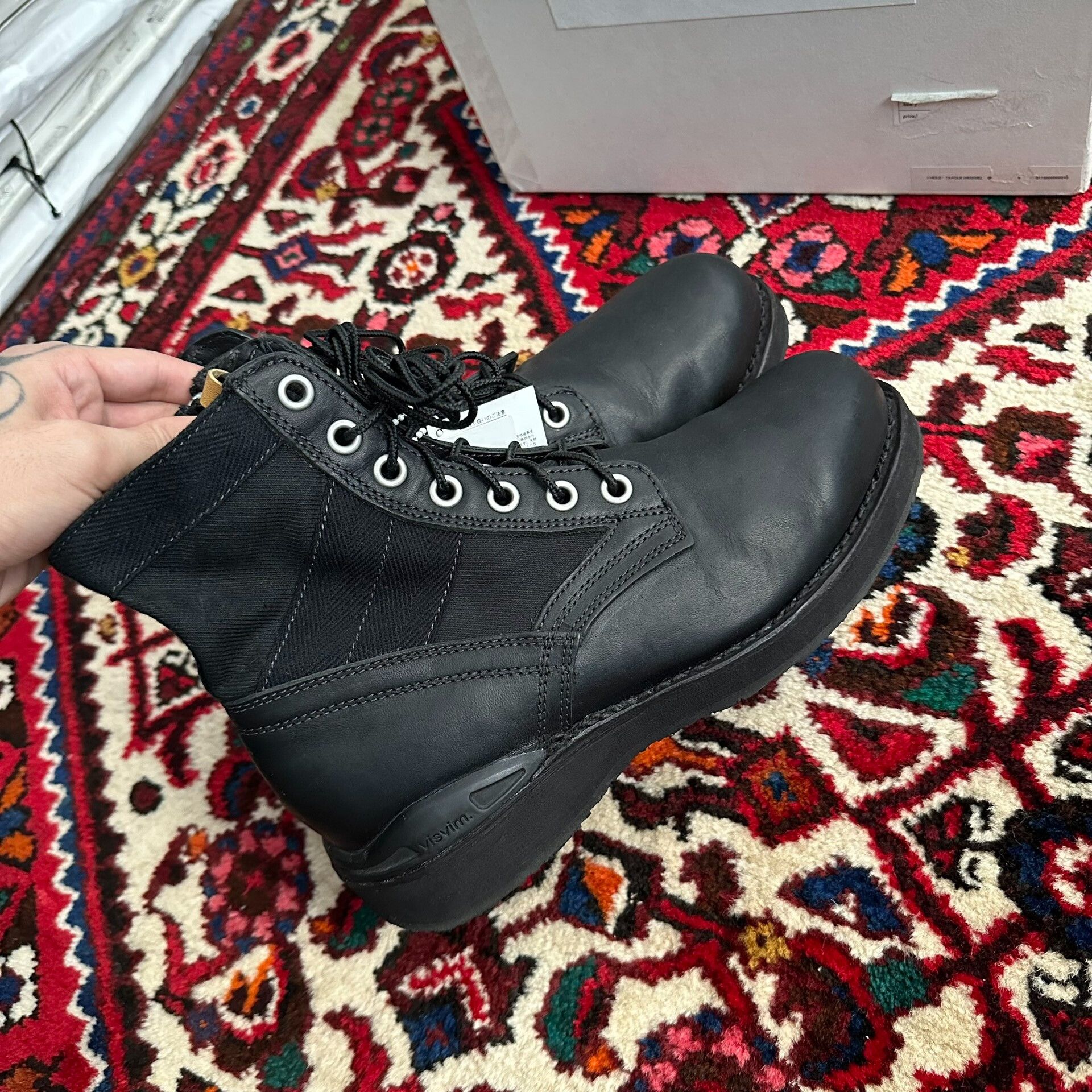 Visvim Visvim 7-Hole Black Boots Size 9 Size US 9 / EU 42 - 3 Thumbnail