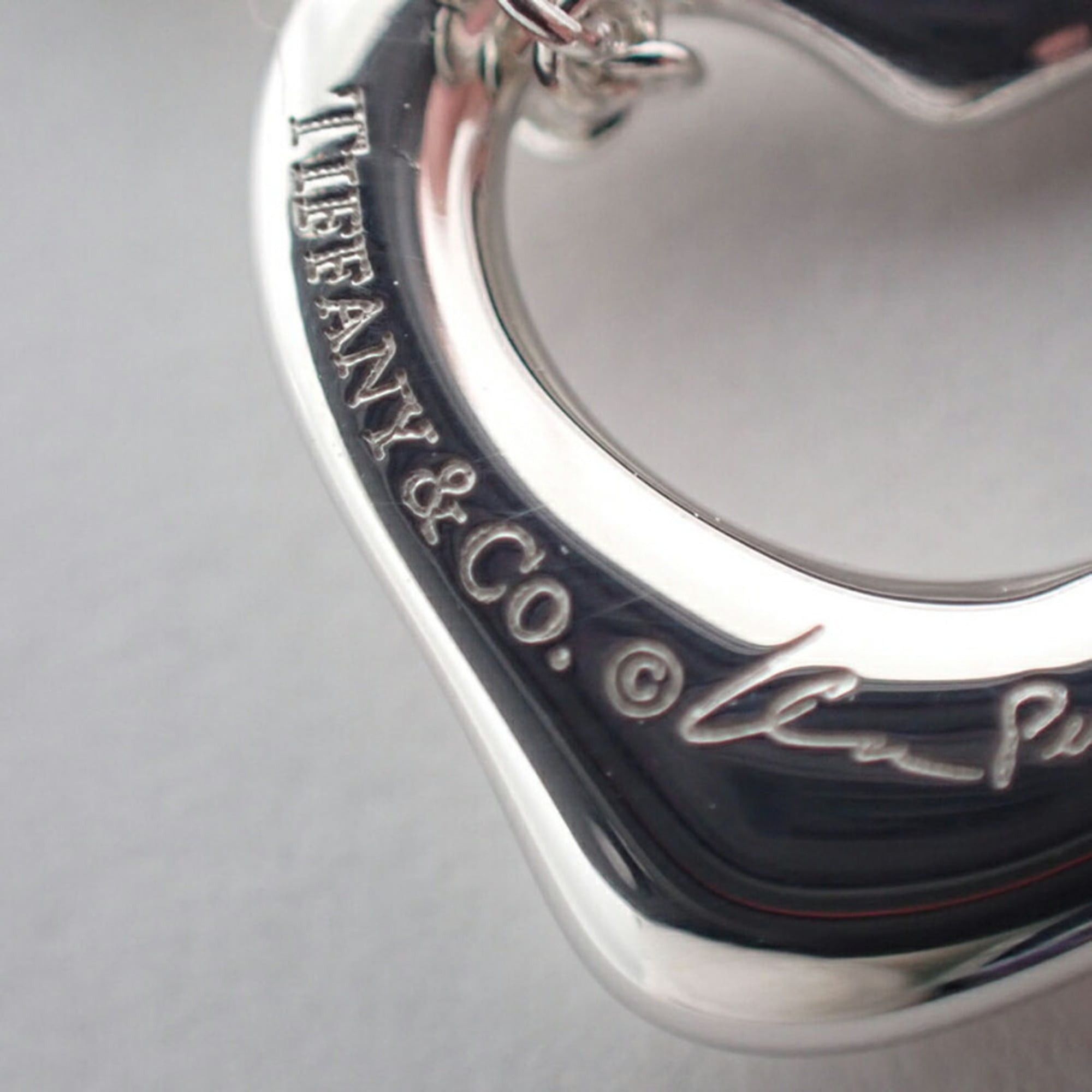 Tiffany & Co. Tiffany Silver Ag925 Heart Pendant Size ONE SIZE - 9 Thumbnail