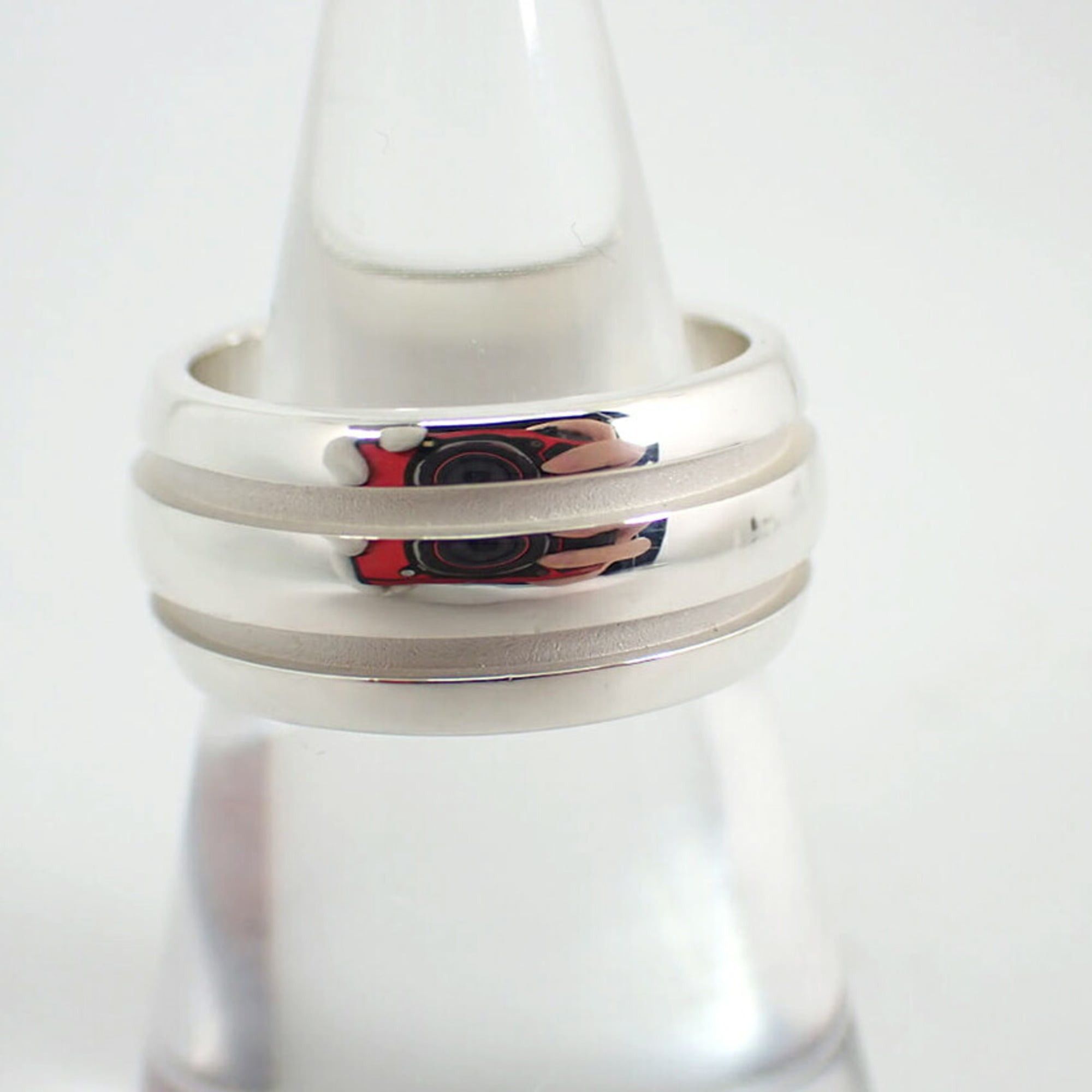 Tiffany & Co. TIFFANY 925 Double Line Ring, Size 11.5 Size ONE SIZE - 3 Thumbnail