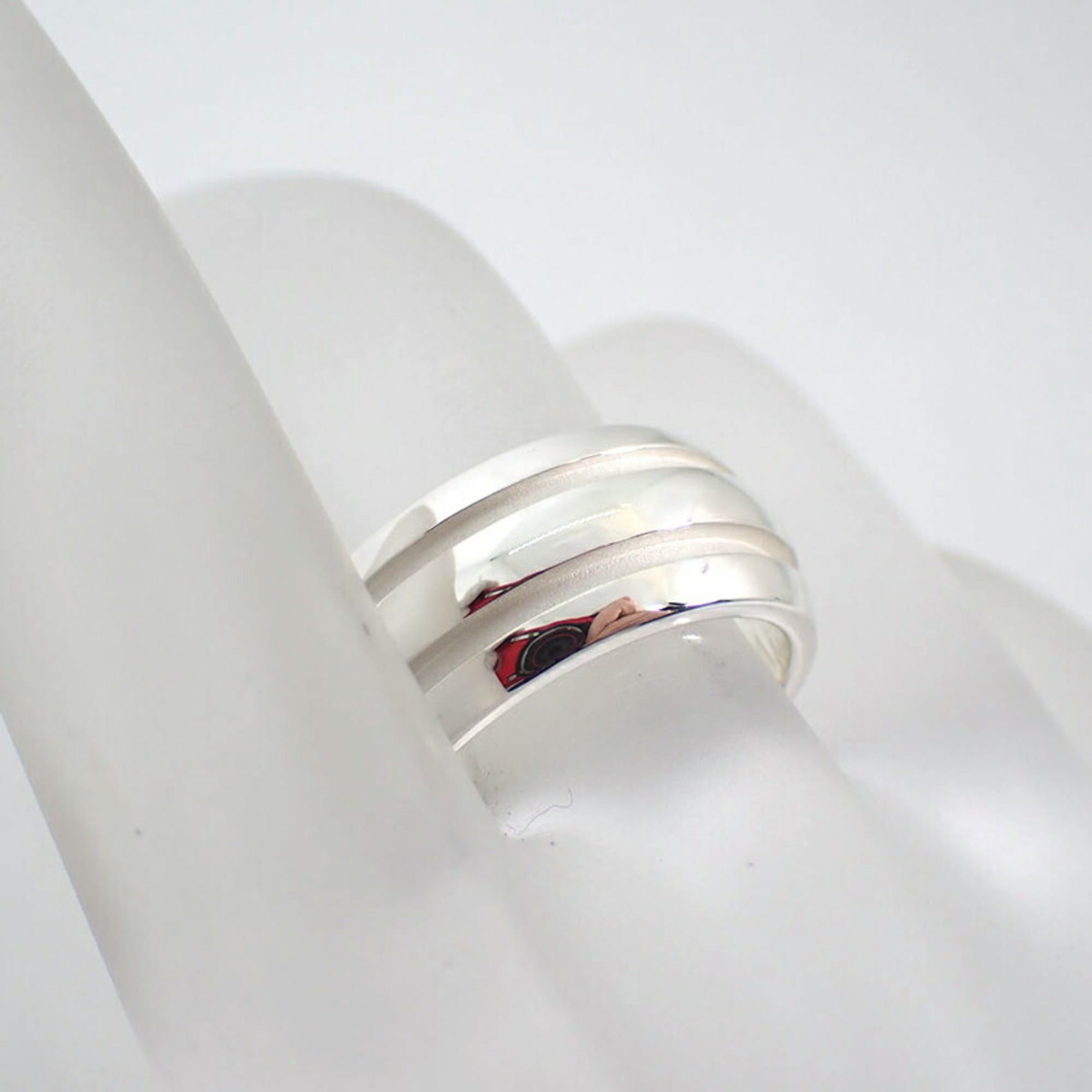 Tiffany & Co. TIFFANY 925 Double Line Ring, Size 11.5 Size ONE SIZE - 6 Thumbnail