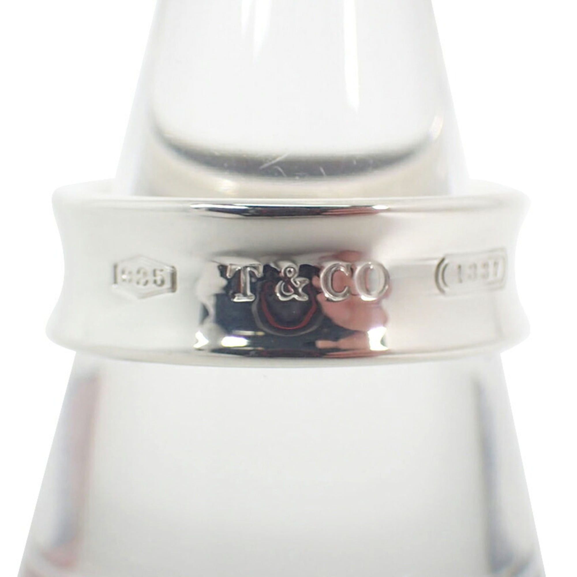 Tiffany & Co. Tiffany Silver Ag925 1837 Ring Size 16 Size ONE SIZE - 2 Thumbnail