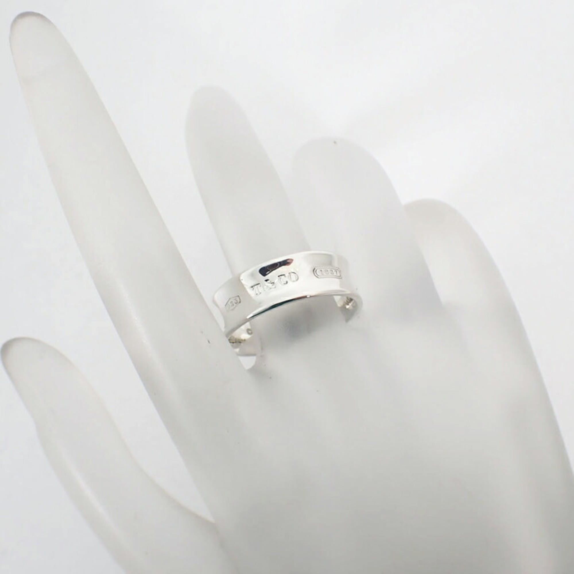 Tiffany & Co. Tiffany Silver Ag925 1837 Ring Size 16 Size ONE SIZE - 5 Thumbnail