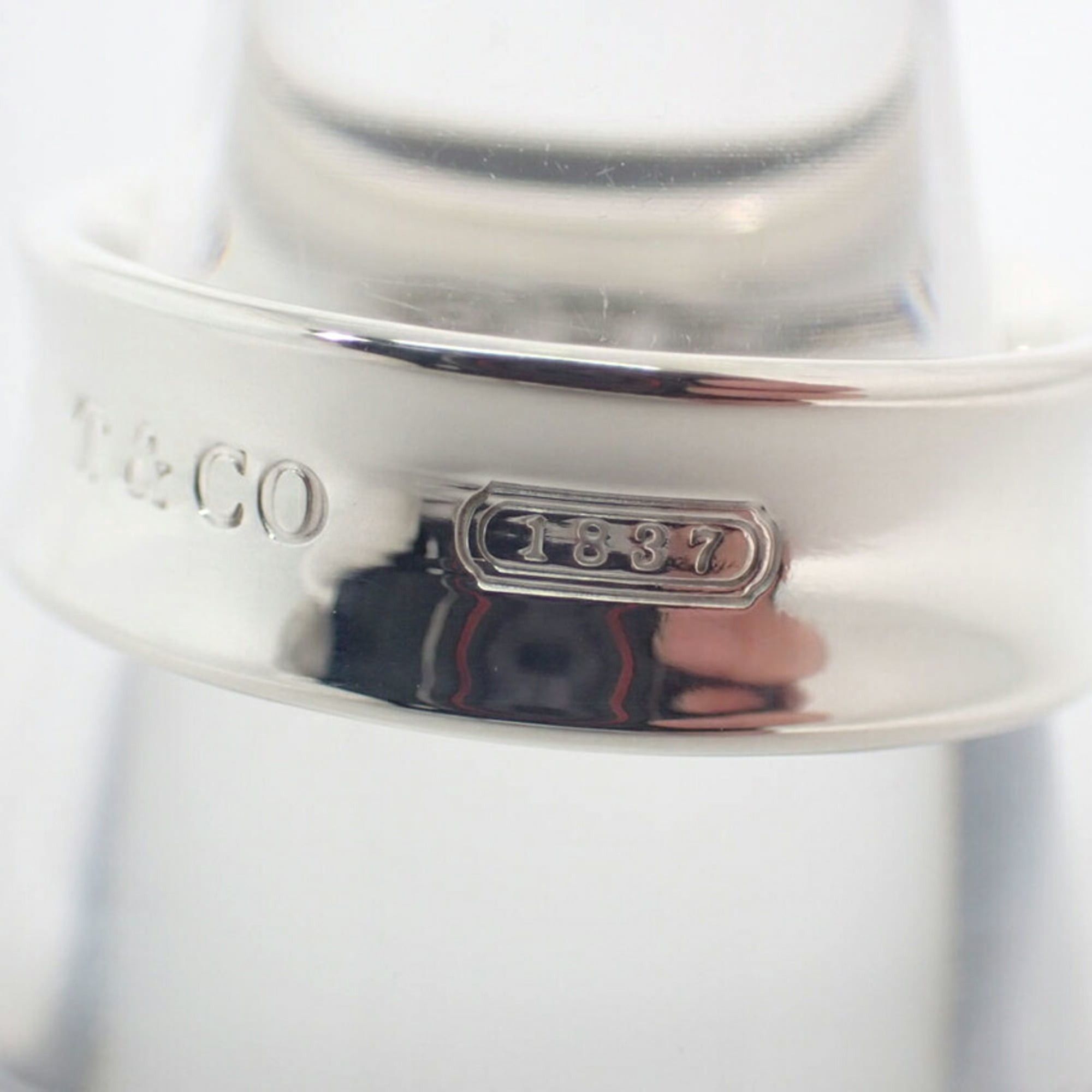 Tiffany & Co. Tiffany Silver Ag925 1837 Ring Size 16 Size ONE SIZE - 4 Thumbnail