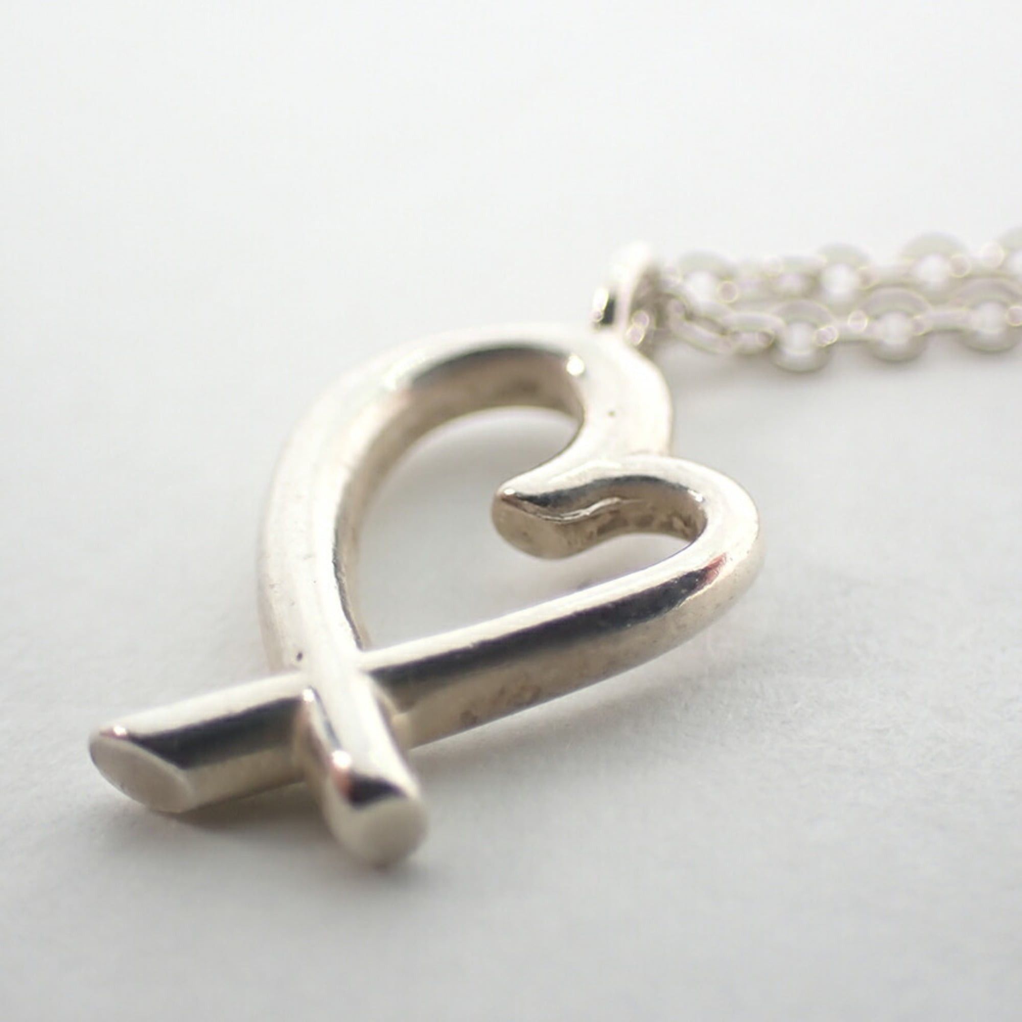Tiffany & Co. TIFFANY 925 Loving Heart Pendant Necklace Size ONE SIZE - 7 Thumbnail