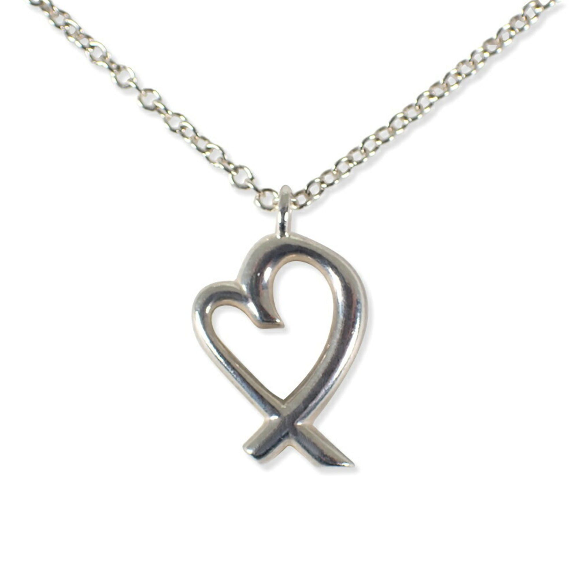 Tiffany & Co. TIFFANY 925 Loving Heart Pendant Necklace Size ONE SIZE - 2 Thumbnail
